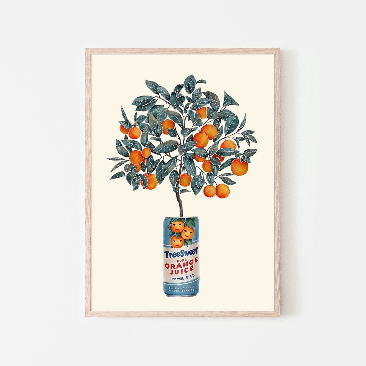 wall-art-print-canvas-poster-framed-Orange Tree-6