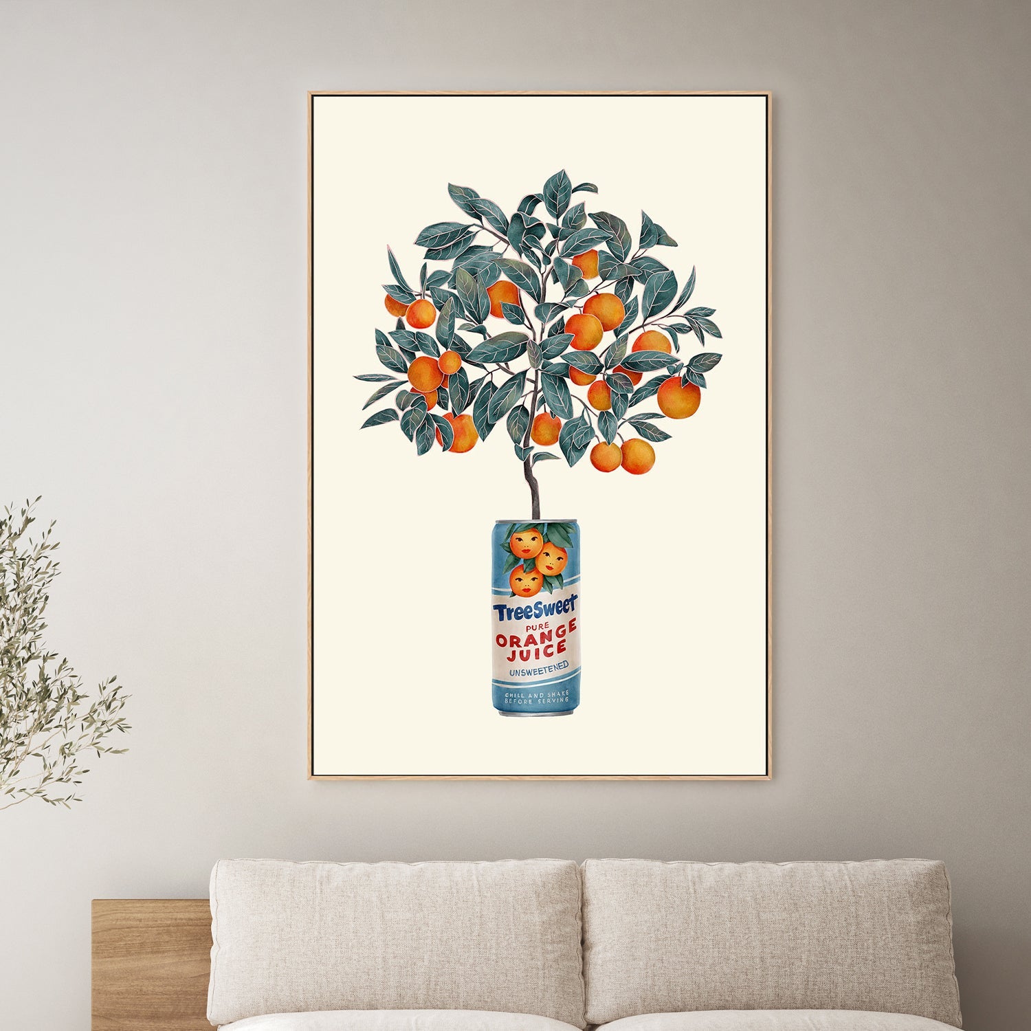 wall-art-print-canvas-poster-framed-Orange Tree-7