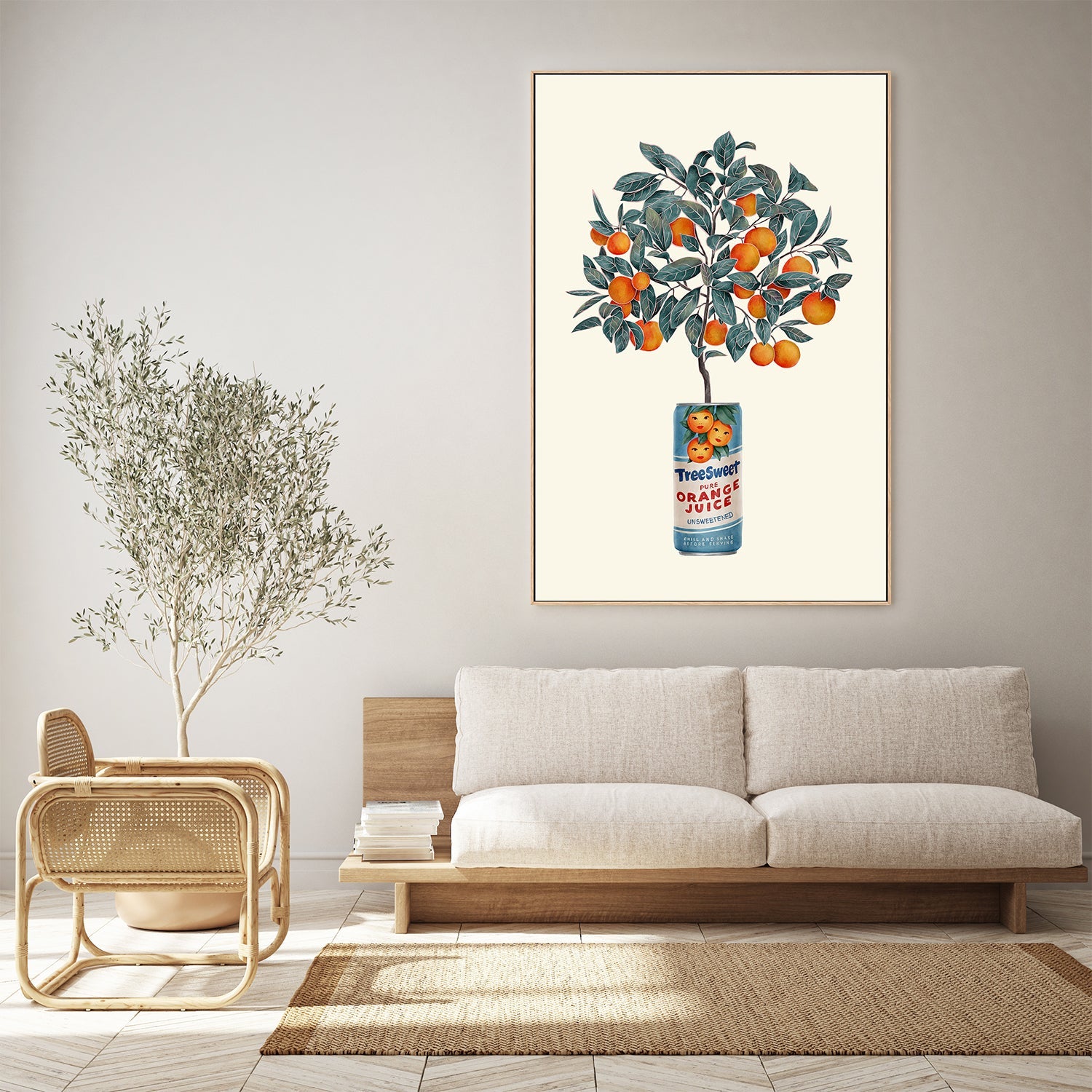 wall-art-print-canvas-poster-framed-Orange Tree-8