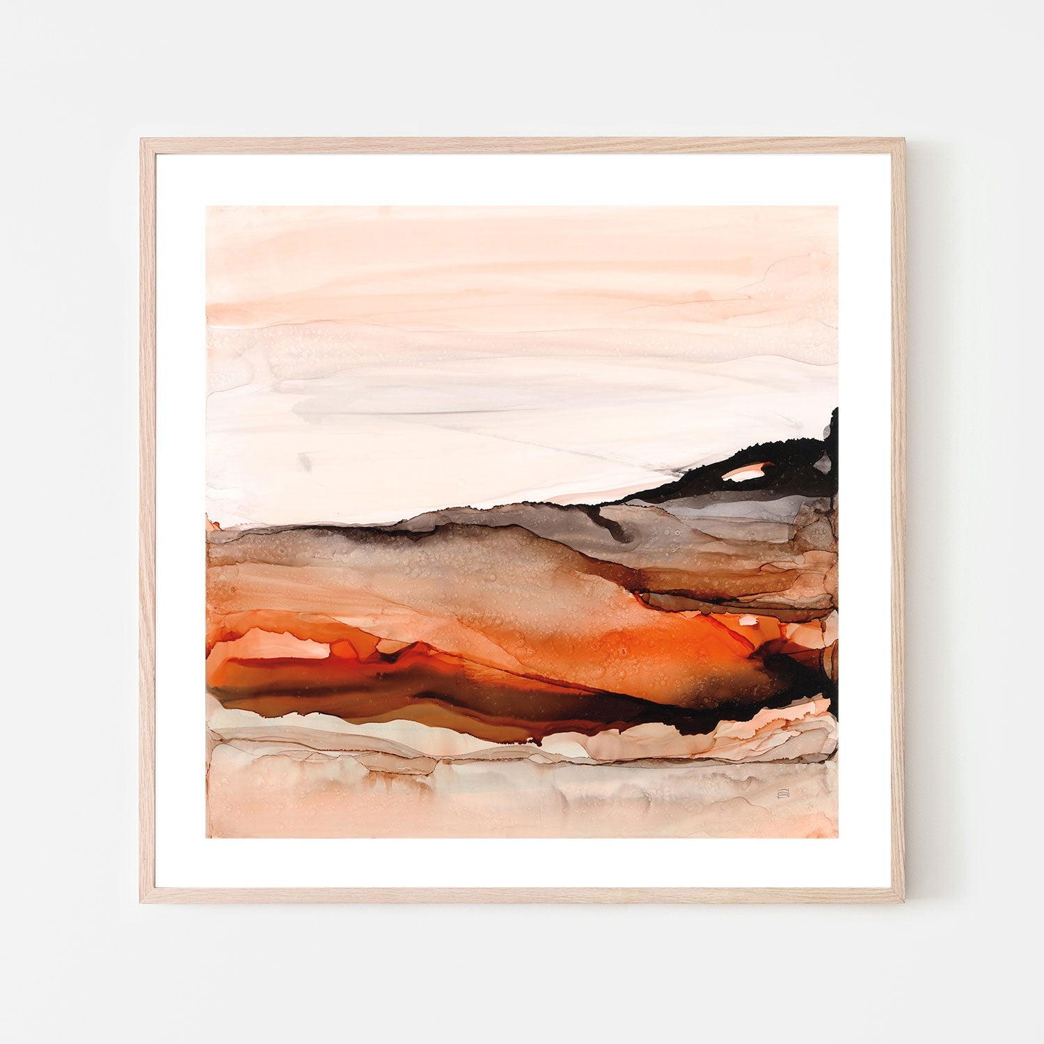 wall-art-print-canvas-poster-framed-Orangescape, Style A-by-Chris Paschke-Gioia Wall Art