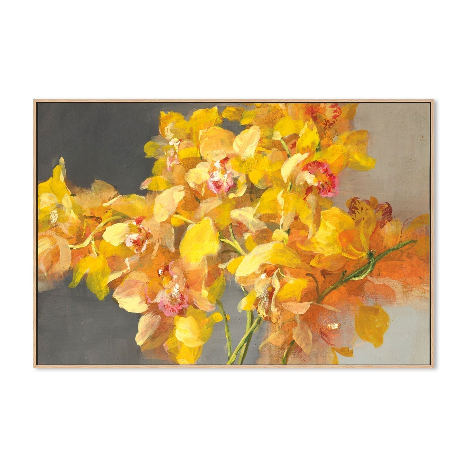 wall-art-print-canvas-poster-framed-Orchid Dreaming-by-Danhui Nai-Gioia Wall Art