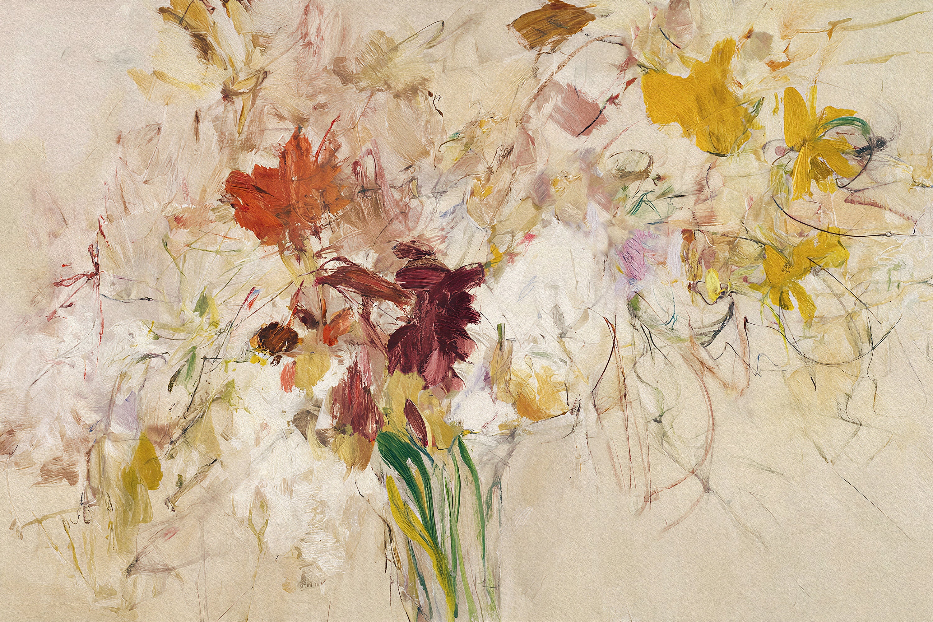 wall-art-print-canvas-poster-framed-Organic Abstract No. 1-1