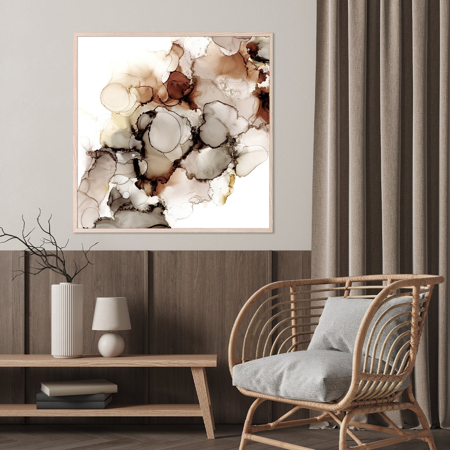 wall-art-print-canvas-poster-framed-Organic Curves 19-8