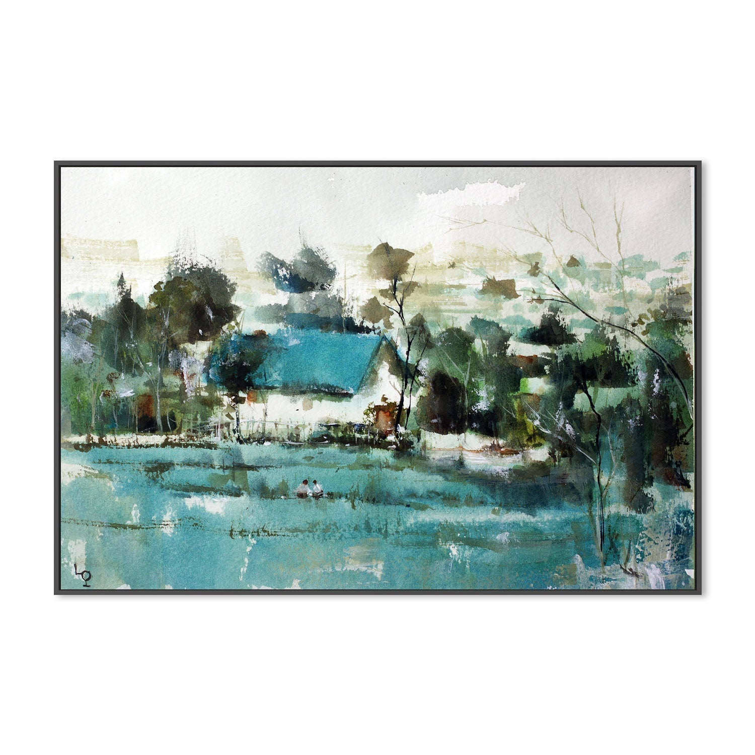 wall-art-print-canvas-poster-framed-Oshika Japan-by-Lilou Online Fine Arts-Gioia Wall Art