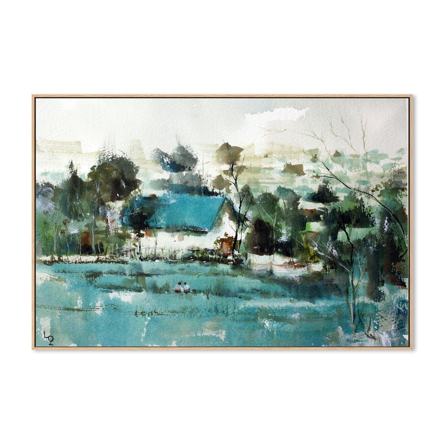 wall-art-print-canvas-poster-framed-Oshika Japan-by-Lilou Online Fine Arts-Gioia Wall Art