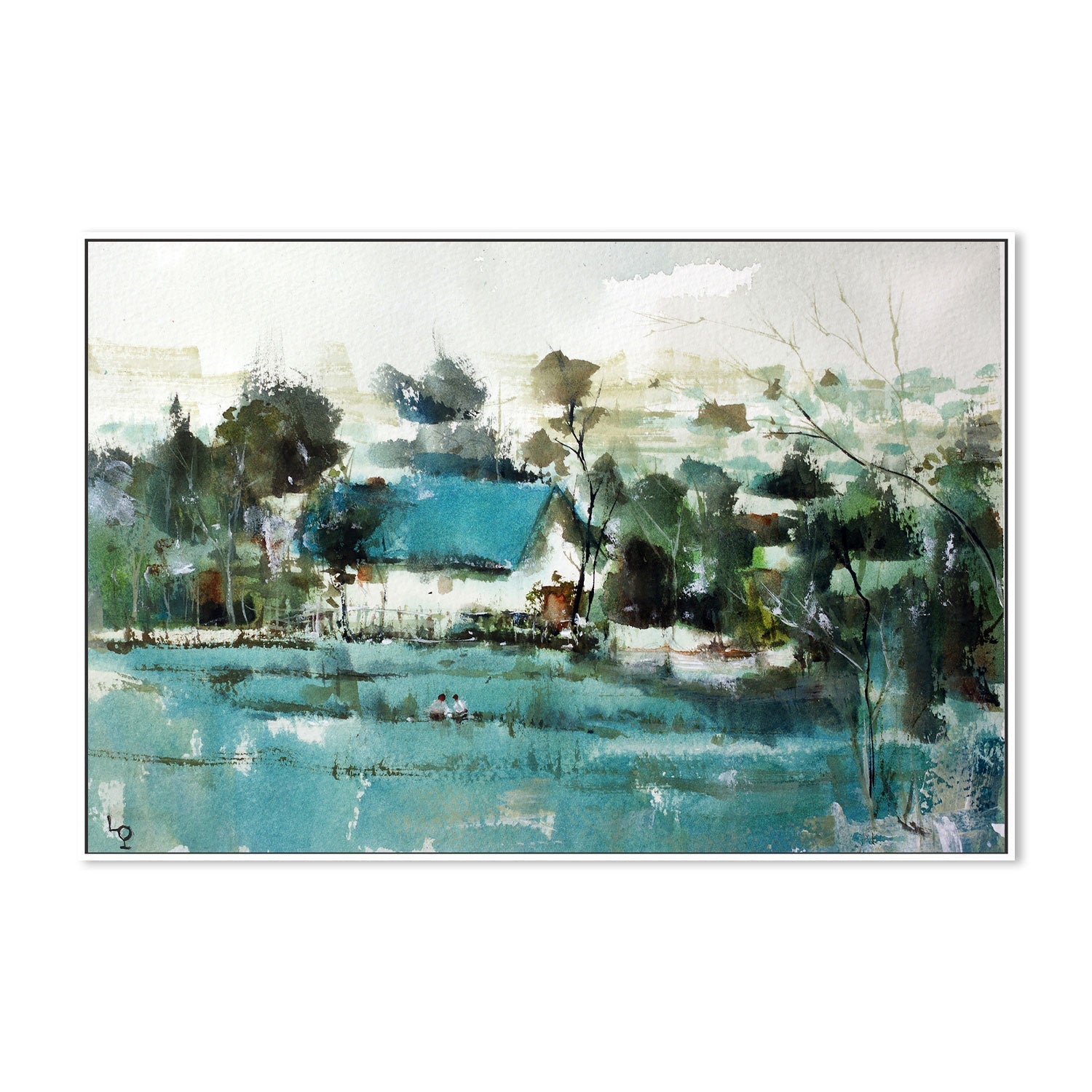 wall-art-print-canvas-poster-framed-Oshika Japan-by-Lilou Online Fine Arts-Gioia Wall Art