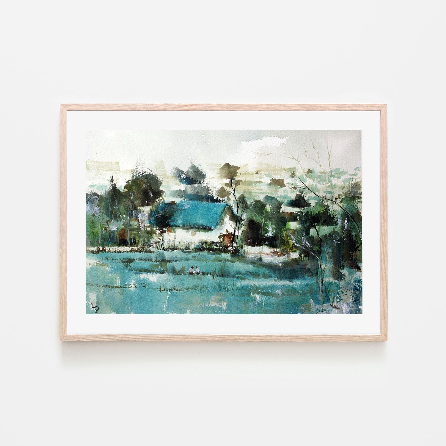 wall-art-print-canvas-poster-framed-Oshika Japan-by-Lilou Online Fine Arts-Gioia Wall Art