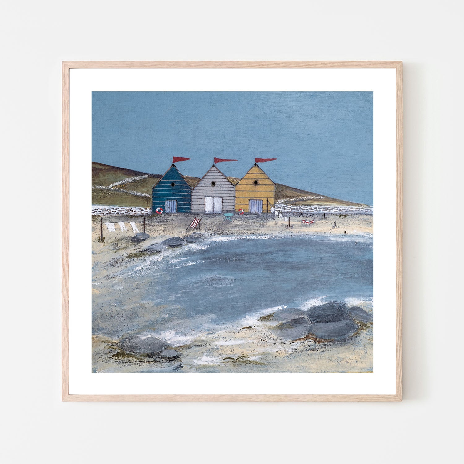 wall-art-print-canvas-poster-framed-Our Coastal Retreat , By Louise O’Hara-6