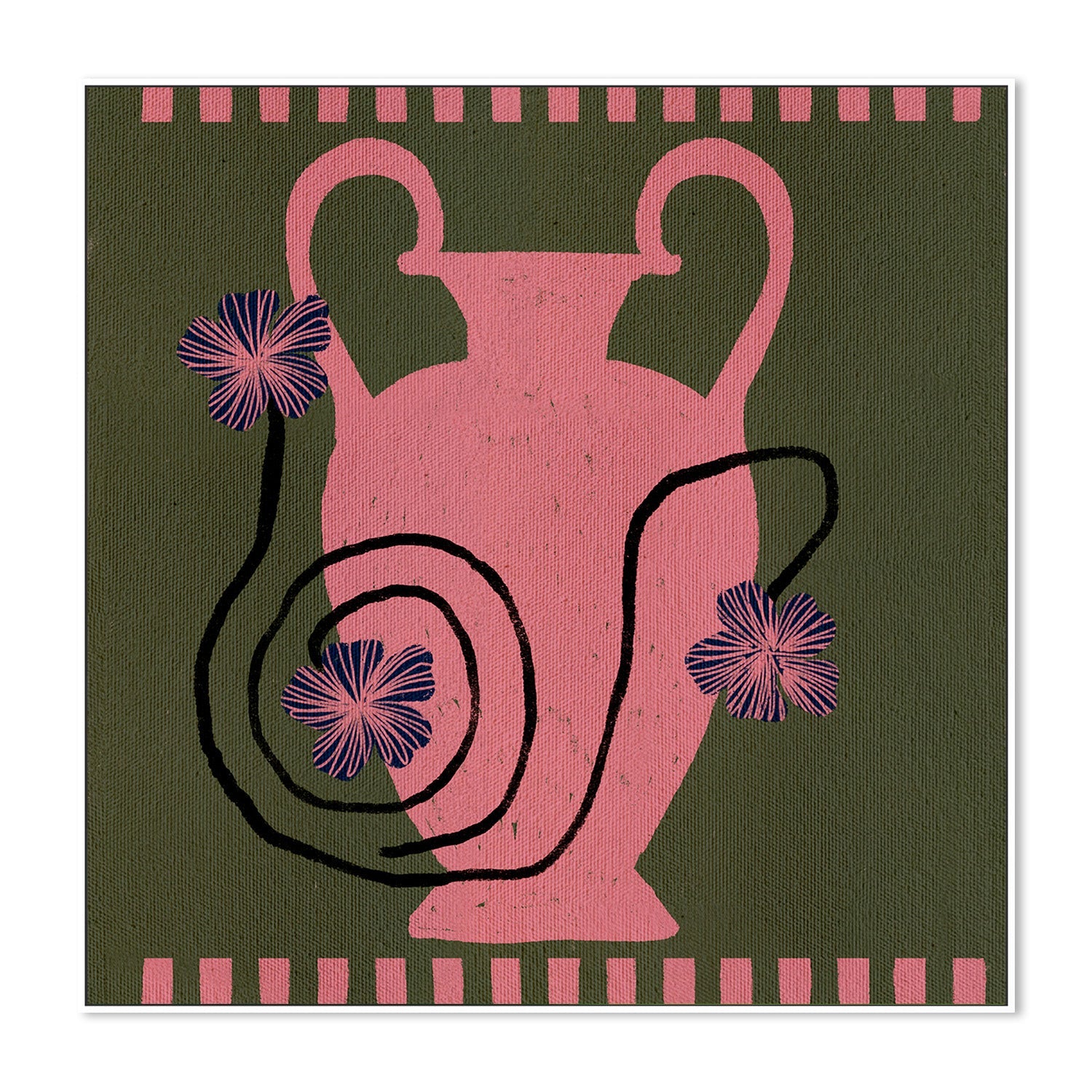 wall-art-print-canvas-poster-framed-Out of Vase Blooms 1-5