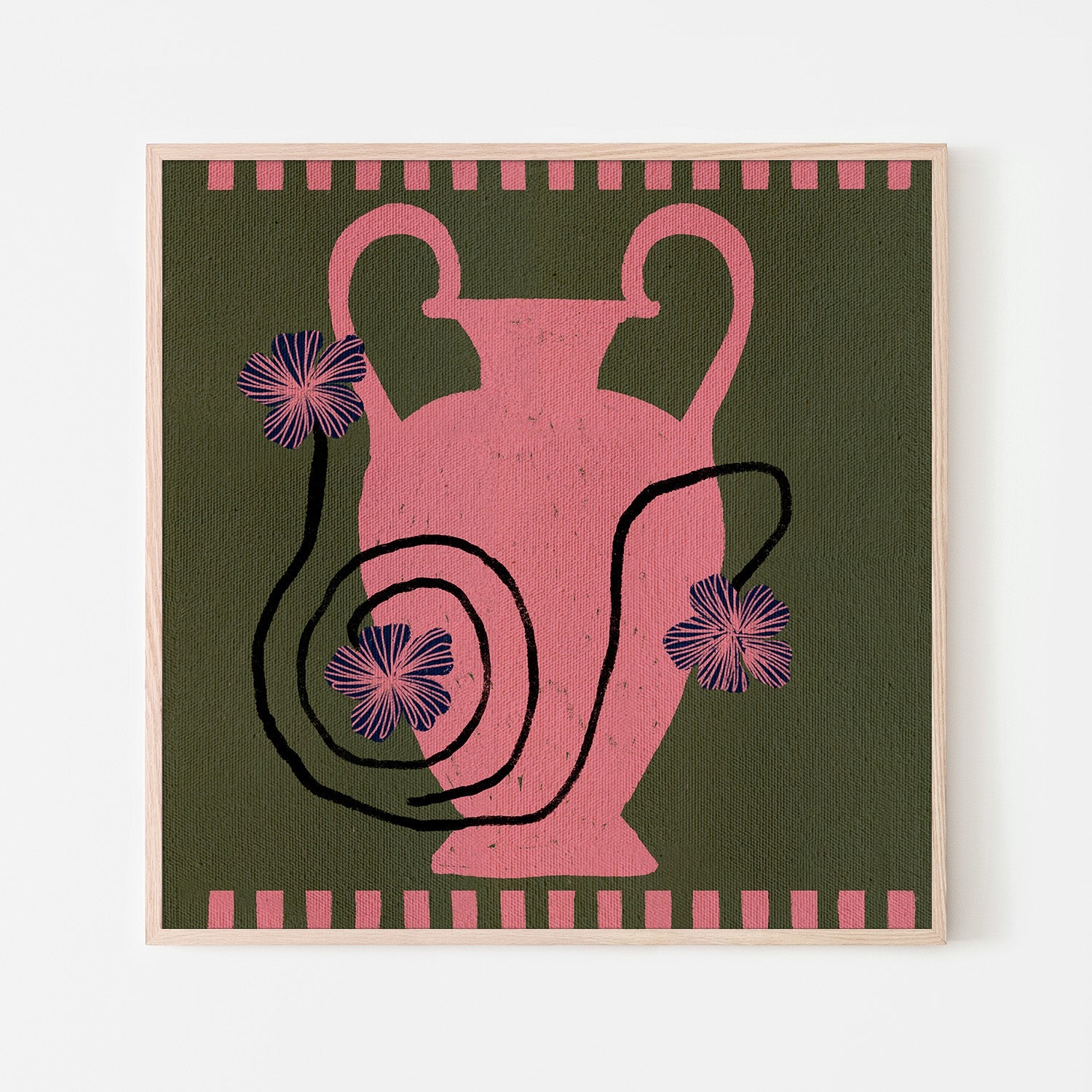 wall-art-print-canvas-poster-framed-Out of Vase Blooms 1-6