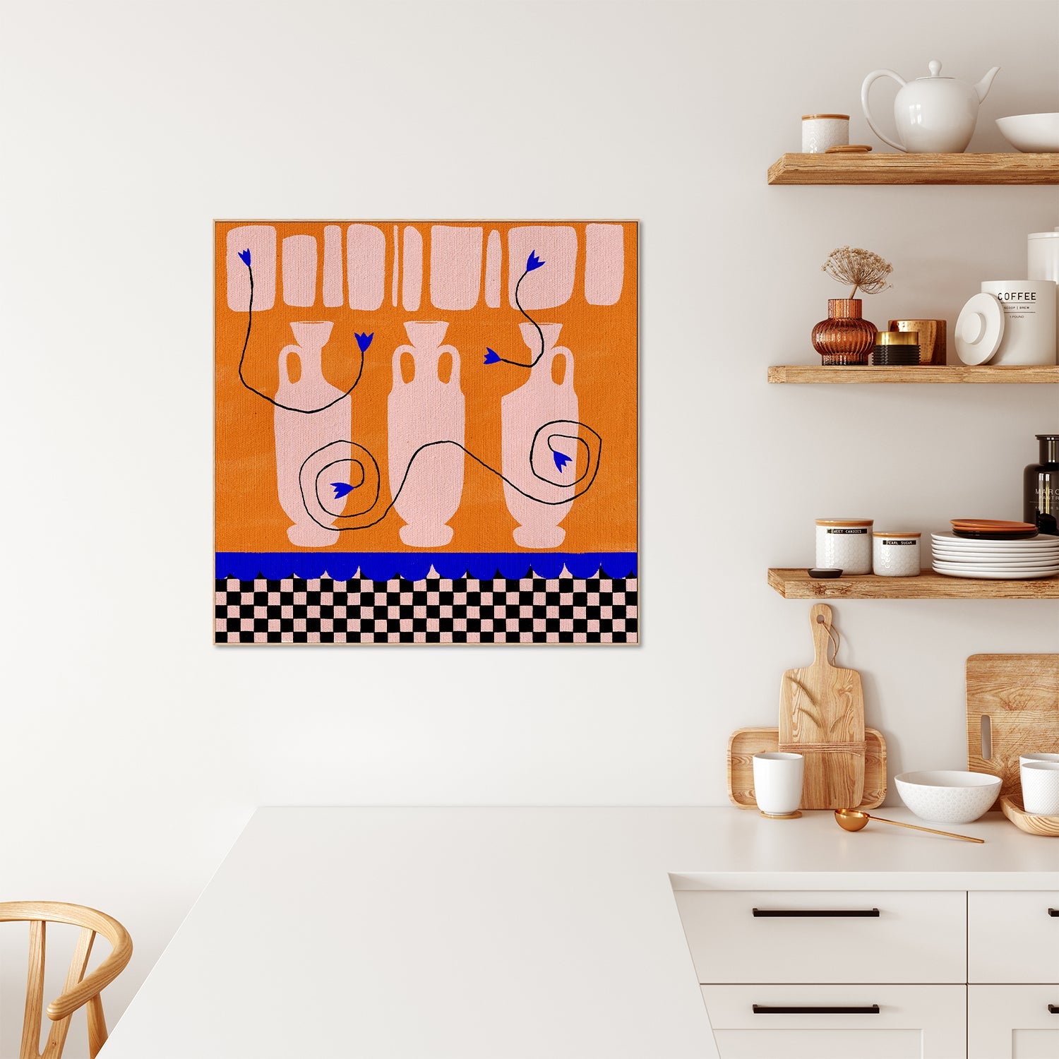 wall-art-print-canvas-poster-framed-Out of Vase Blooms 10-8