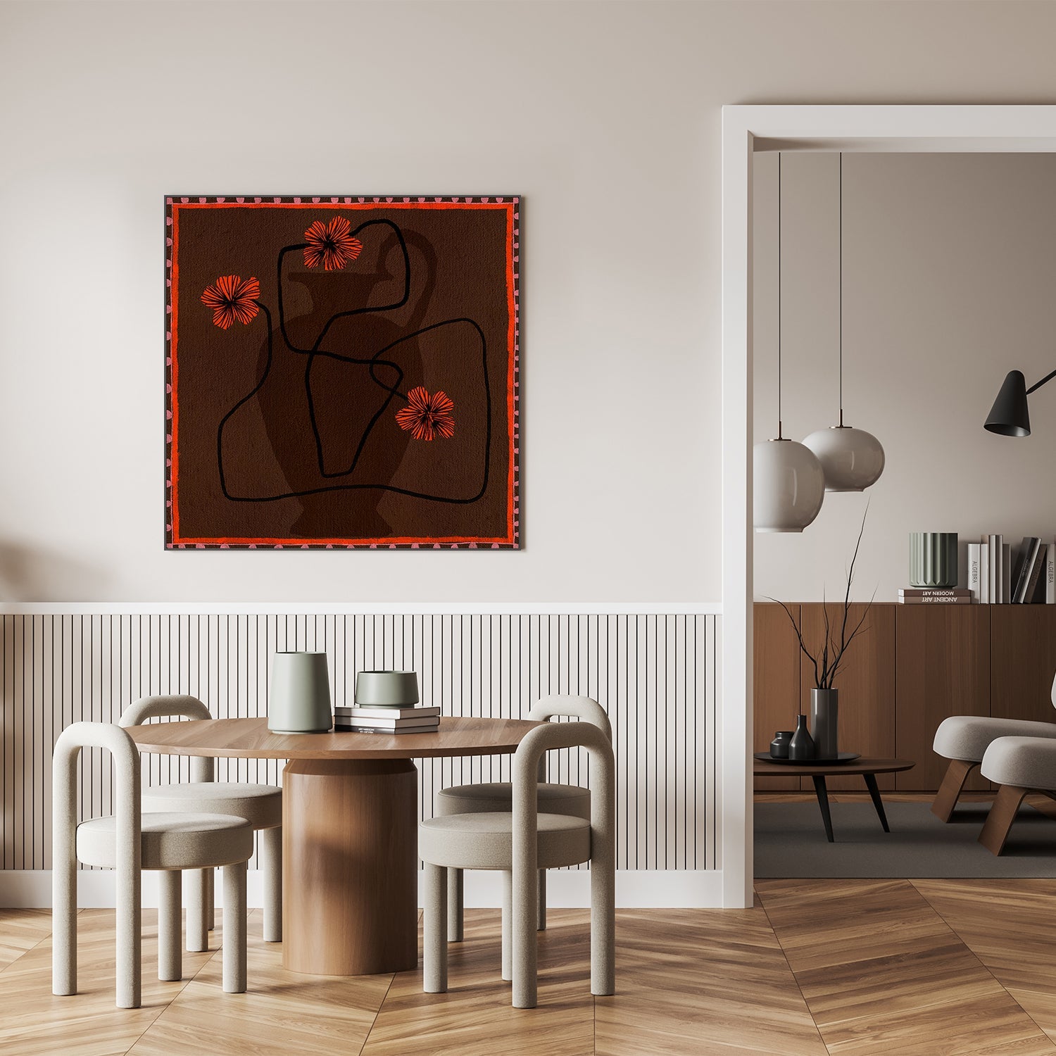 wall-art-print-canvas-poster-framed-Out of Vase Blooms 3-8