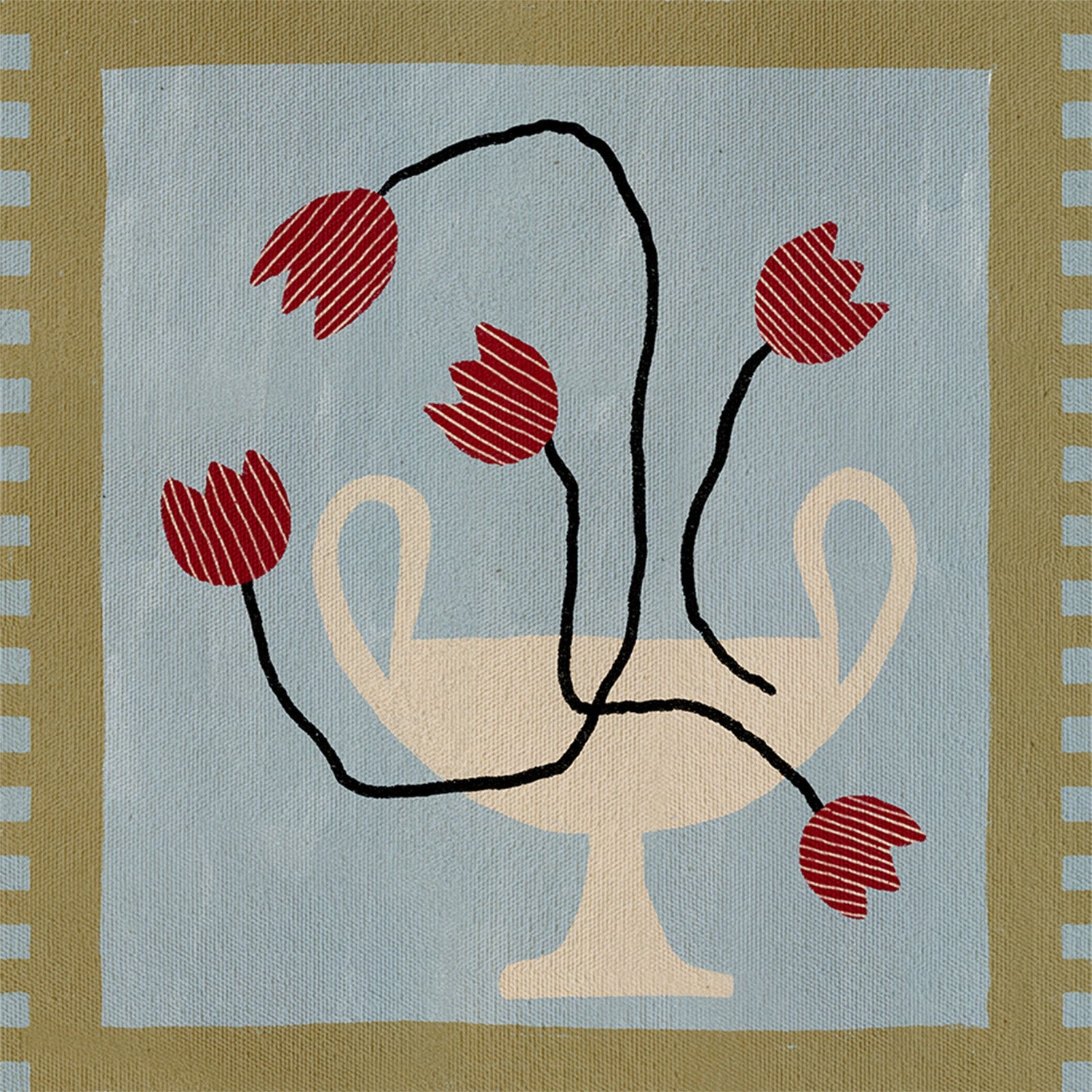 wall-art-print-canvas-poster-framed-Out of Vase Blooms 6-1
