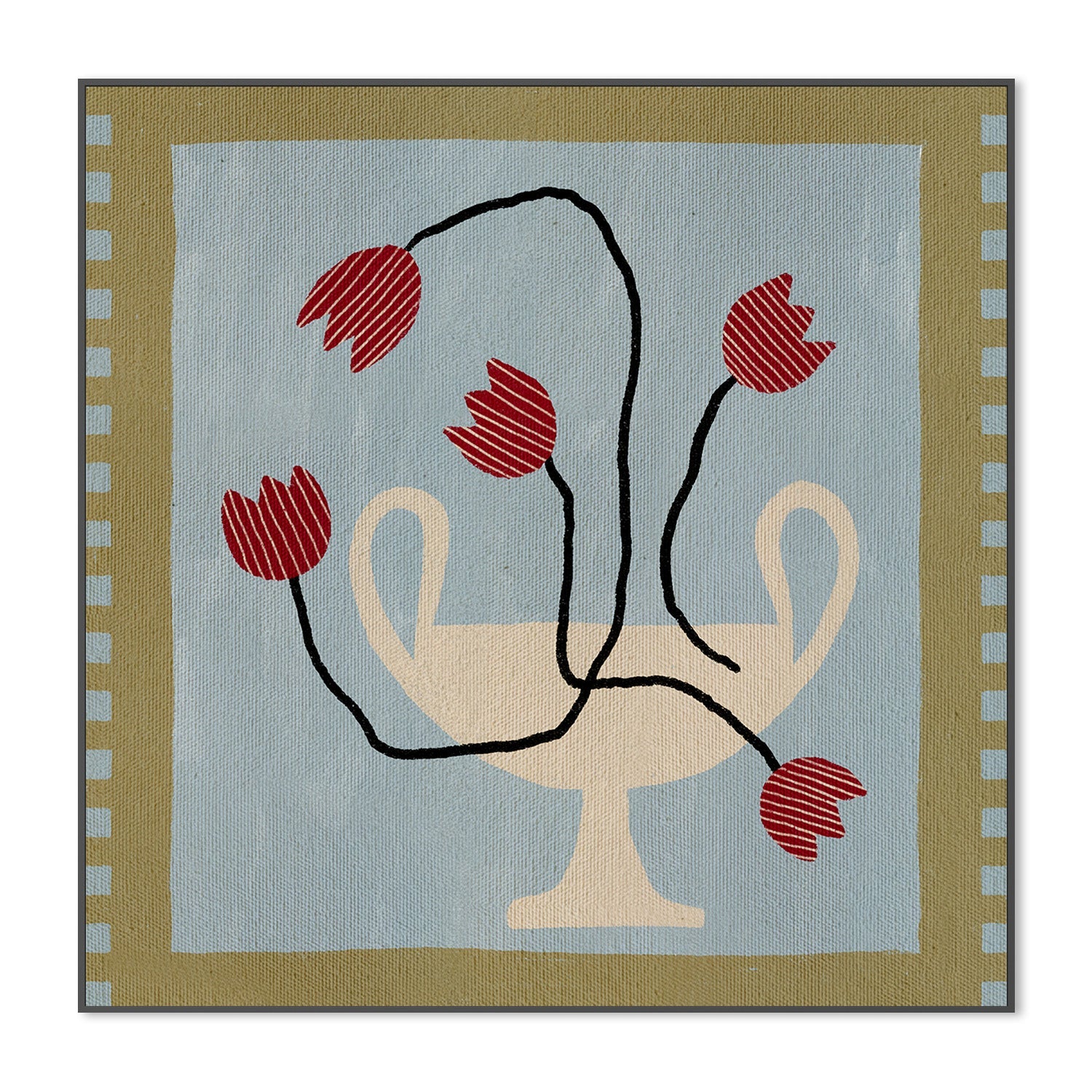 wall-art-print-canvas-poster-framed-Out of Vase Blooms 6-3