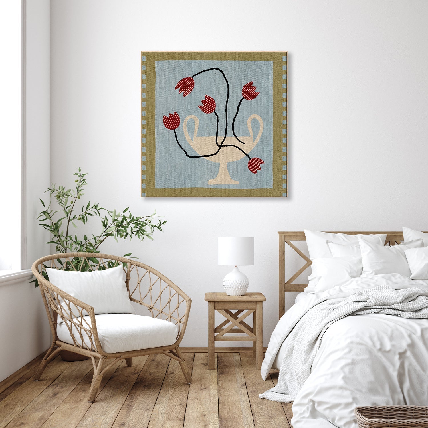 wall-art-print-canvas-poster-framed-Out of Vase Blooms 6-9
