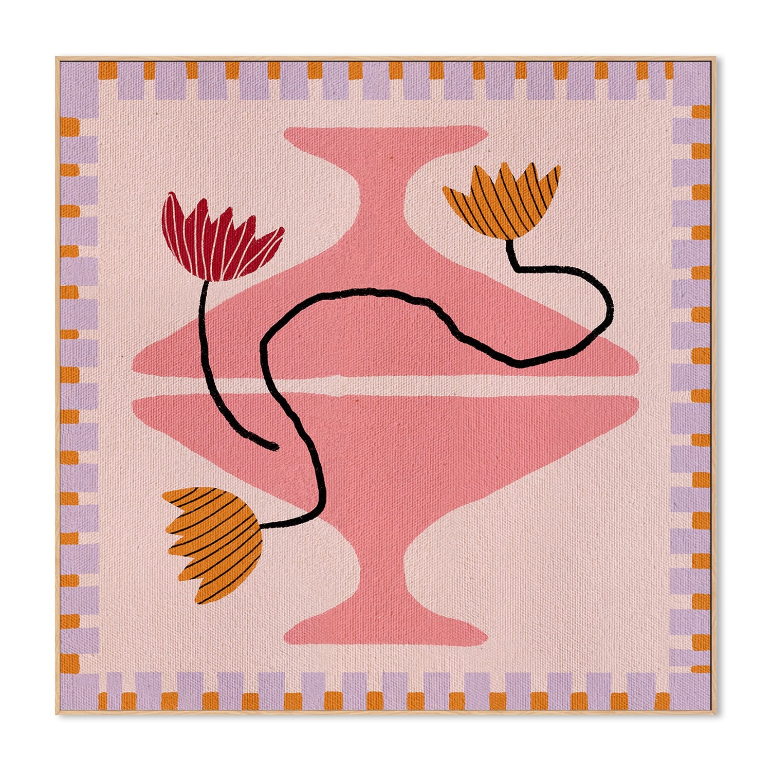 wall-art-print-canvas-poster-framed-Out of Vase Blooms 8-4