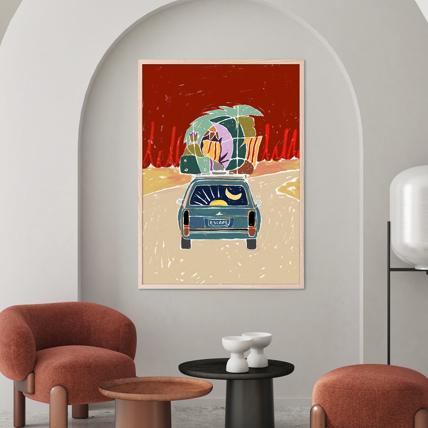 wall-art-print-canvas-poster-framed-Pack Up a Escape-2