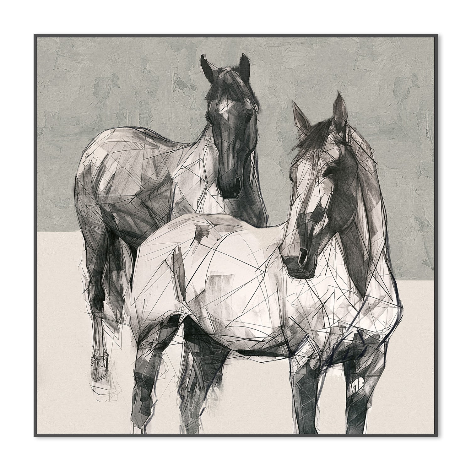 wall-art-print-canvas-poster-framed-Paddock Pals, Style B-3
