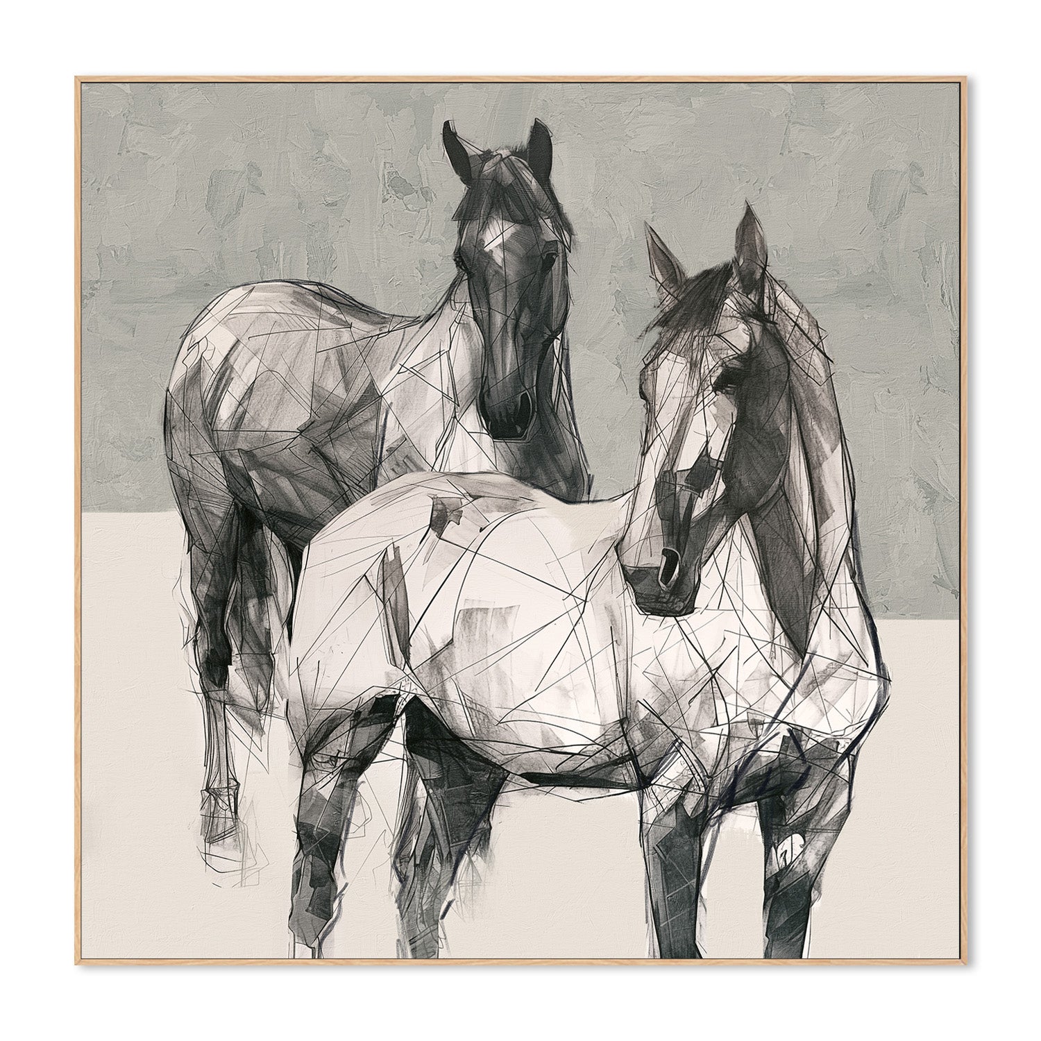 wall-art-print-canvas-poster-framed-Paddock Pals, Style B-4