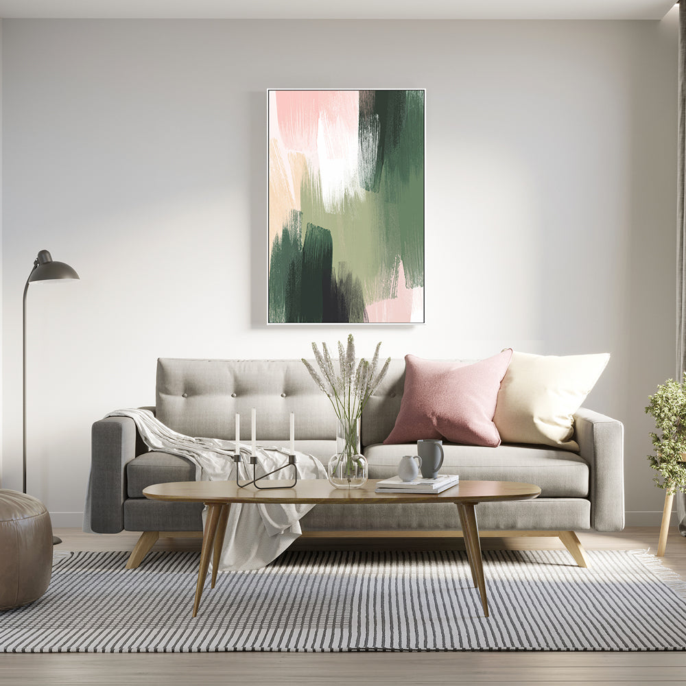 wall-art-print-canvas-poster-framed-Paint Strokes-by-Dear Musketeer Studio-Gioia Wall Art