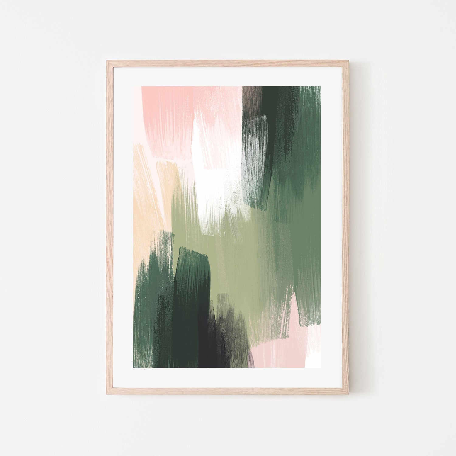 wall-art-print-canvas-poster-framed-Paint Strokes-by-Dear Musketeer Studio-Gioia Wall Art
