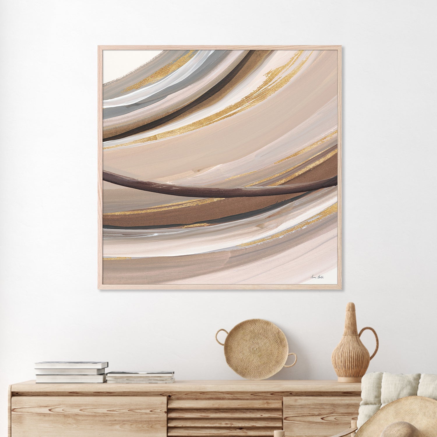 wall-art-print-canvas-poster-framed-Painted Curve, Style A-7