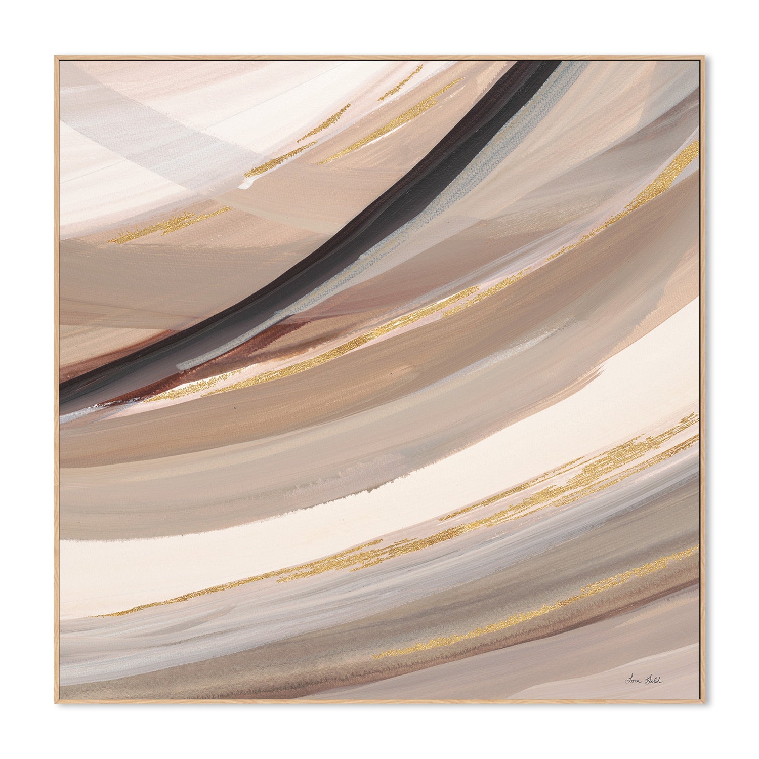 wall-art-print-canvas-poster-framed-Painted Curve, Style B-4