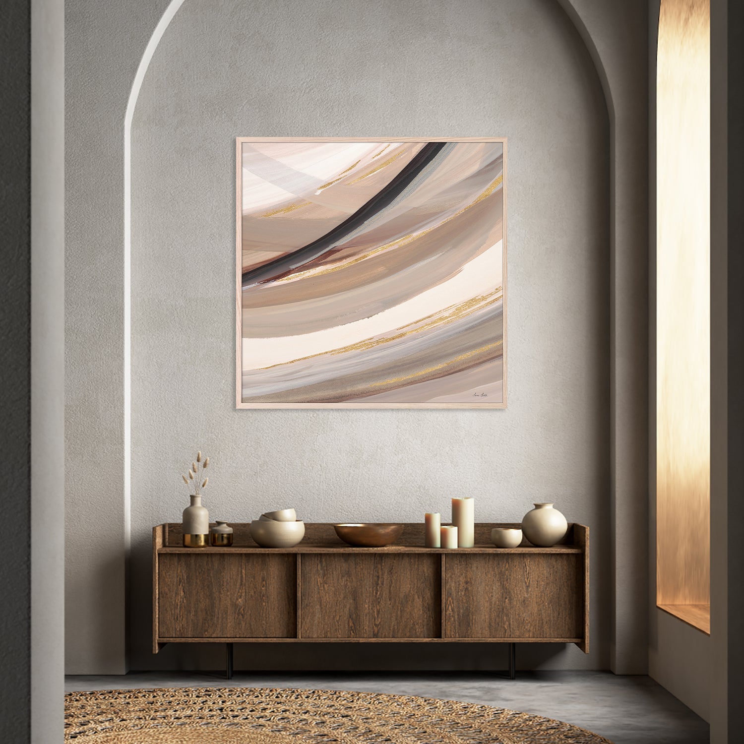 wall-art-print-canvas-poster-framed-Painted Curve, Style B-8