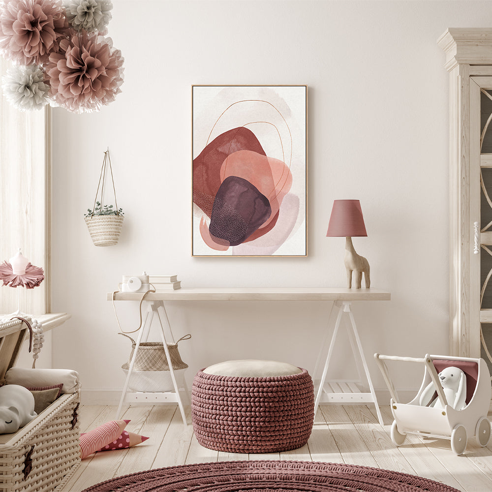 wall-art-print-canvas-poster-framed-Painted Shapes-by-Dear Musketeer Studio-Gioia Wall Art