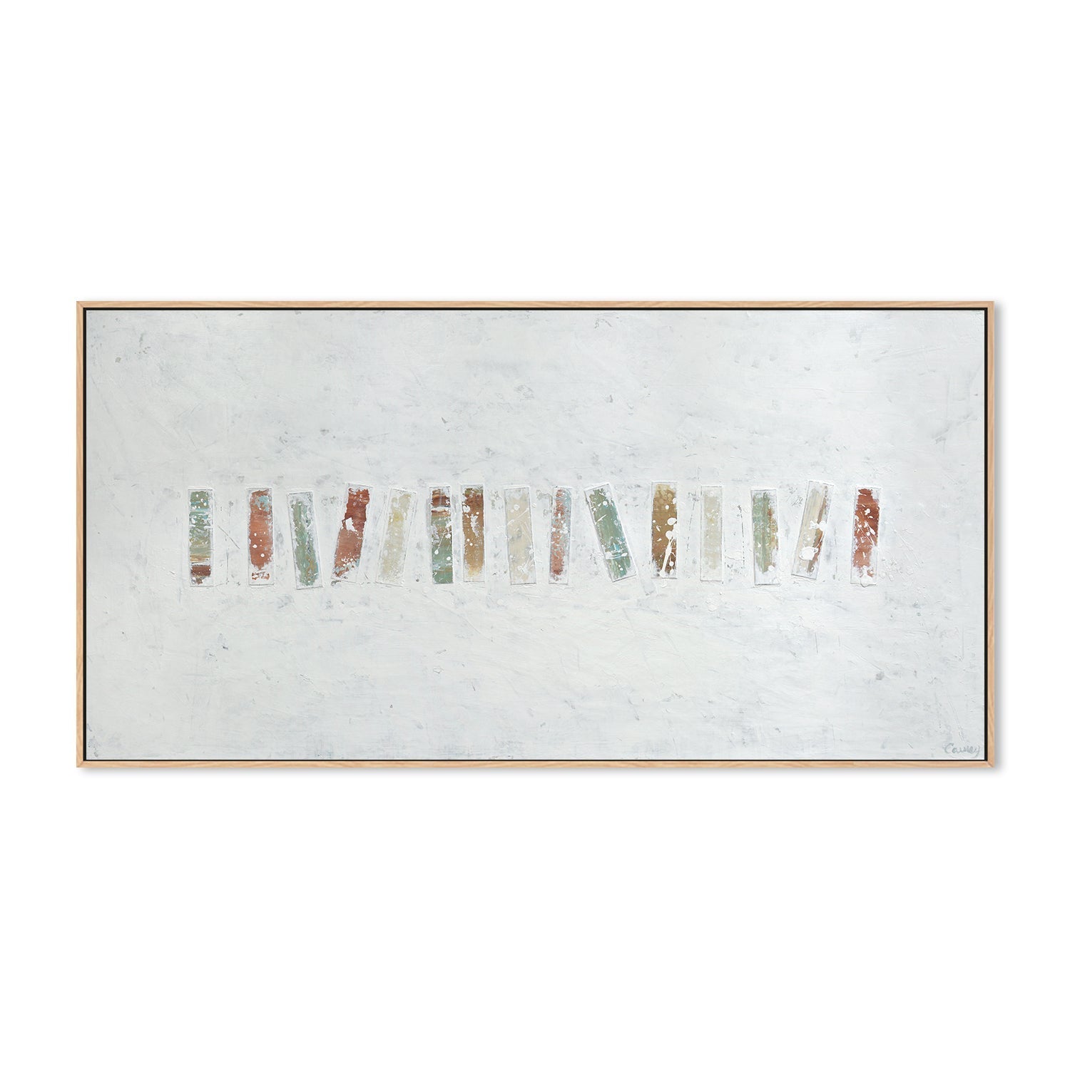wall-art-print-canvas-poster-framed-Pale Spectrum , By Lisa Carney-4