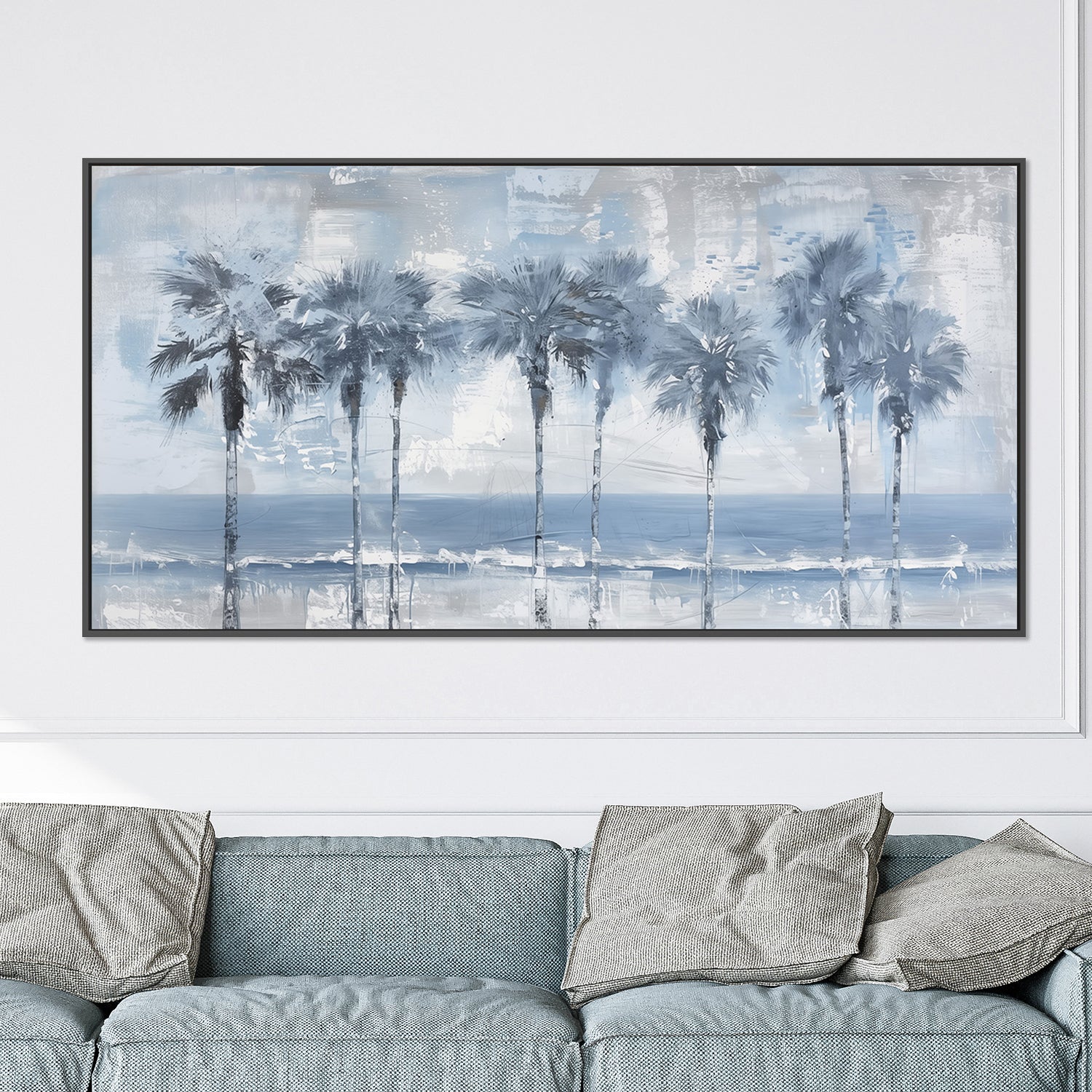 wall-art-print-canvas-poster-framed-Palm Serenity-2