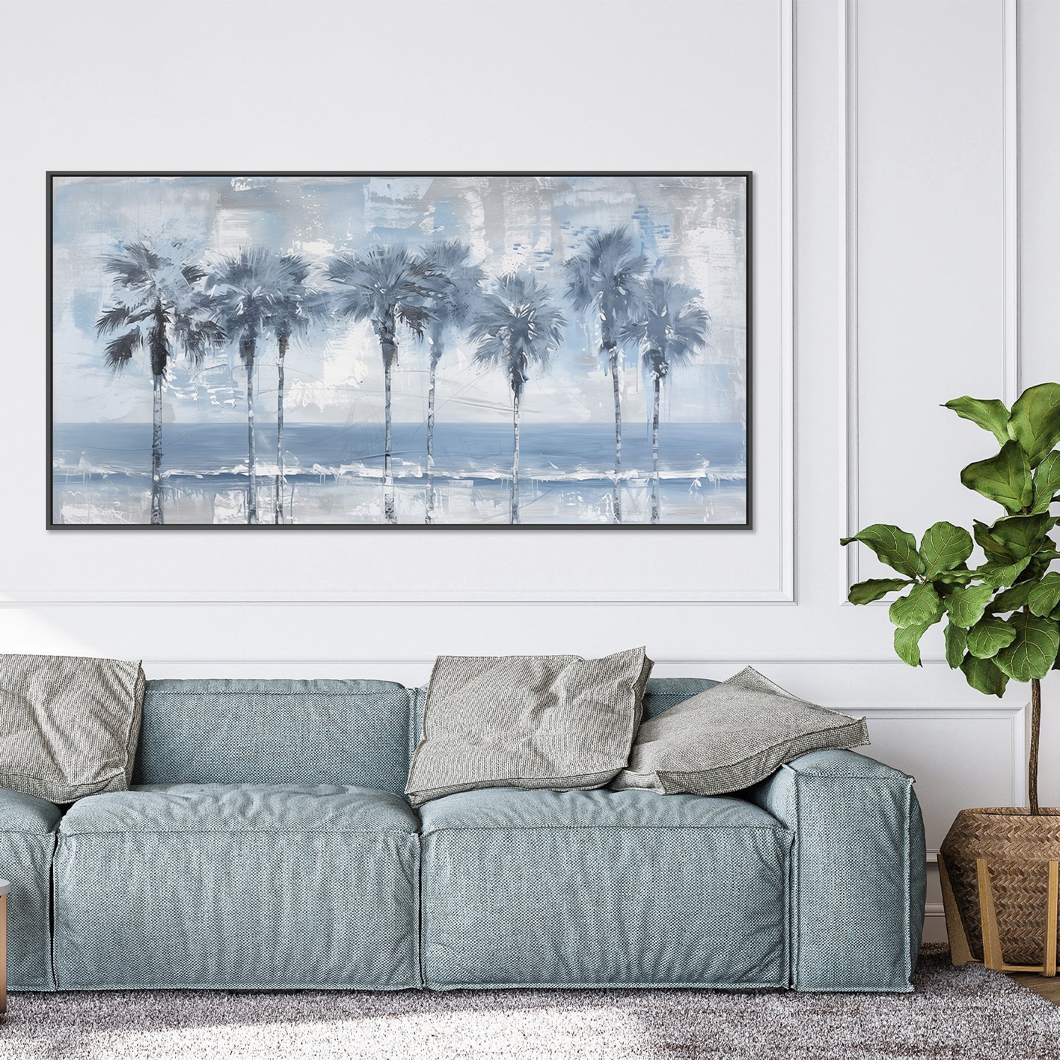 wall-art-print-canvas-poster-framed-Palm Serenity-9