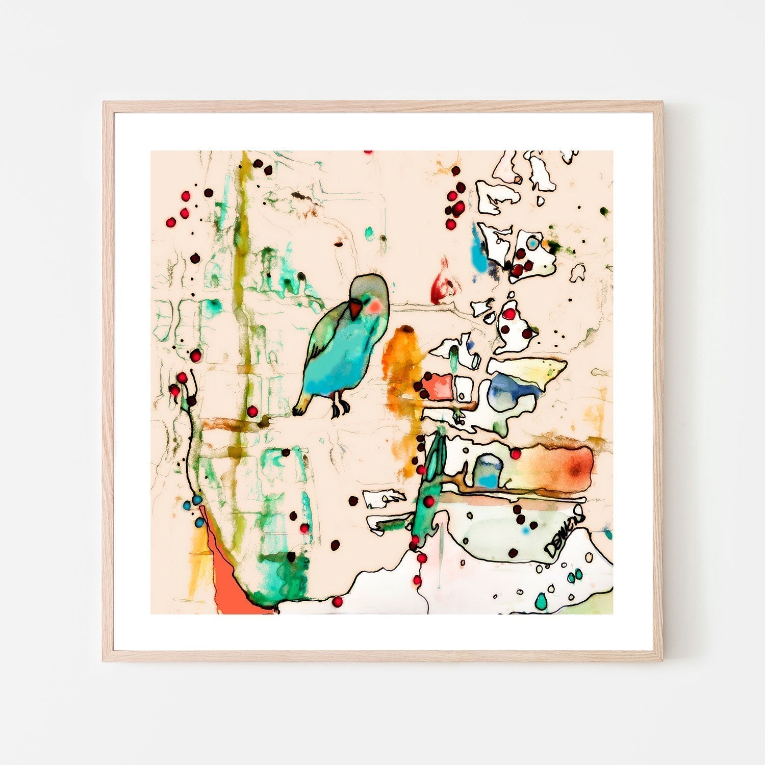 wall-art-print-canvas-poster-framed-Palm Spring-by-Sylvie Demers-Gioia Wall Art