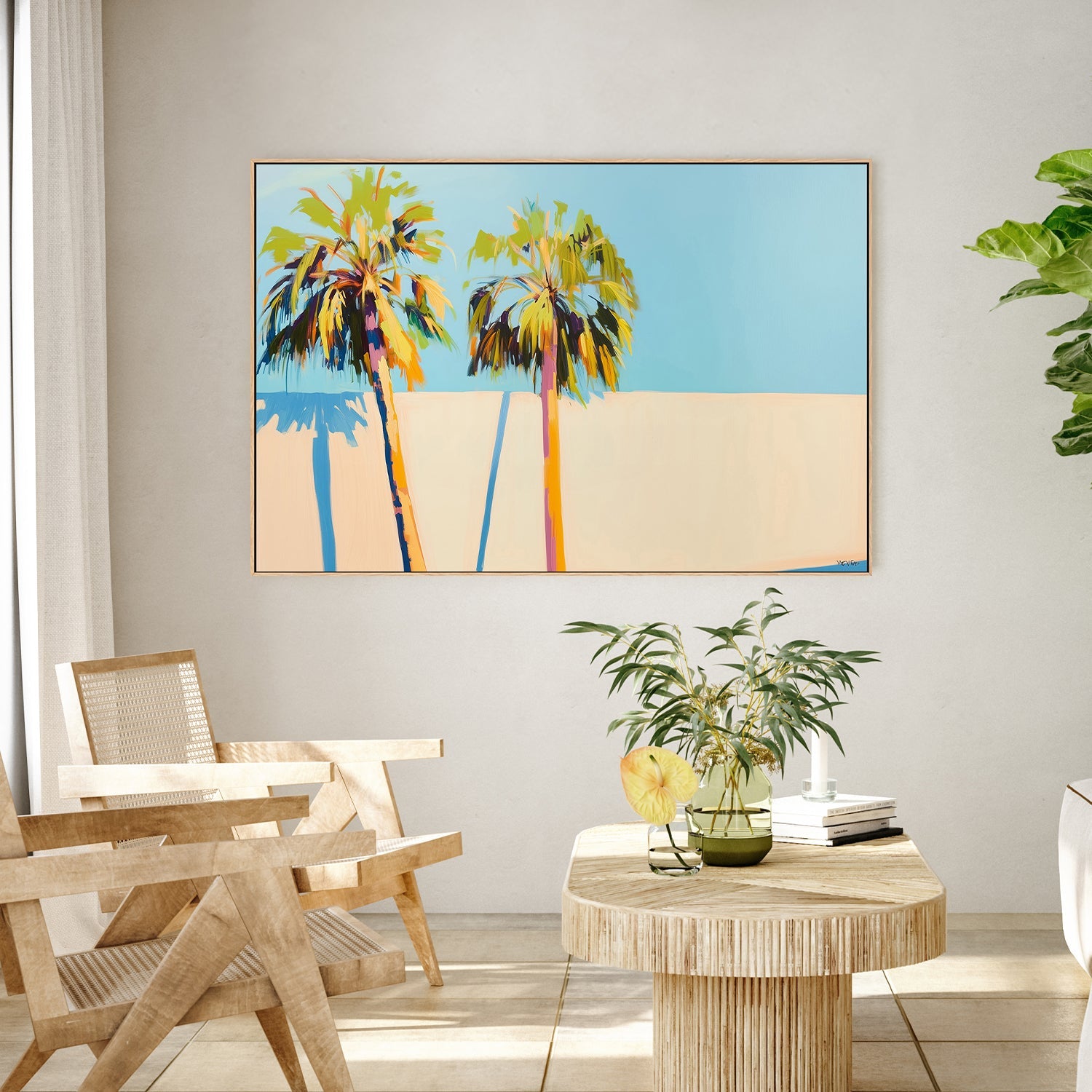 wall-art-print-canvas-poster-framed-Palm Trees-2
