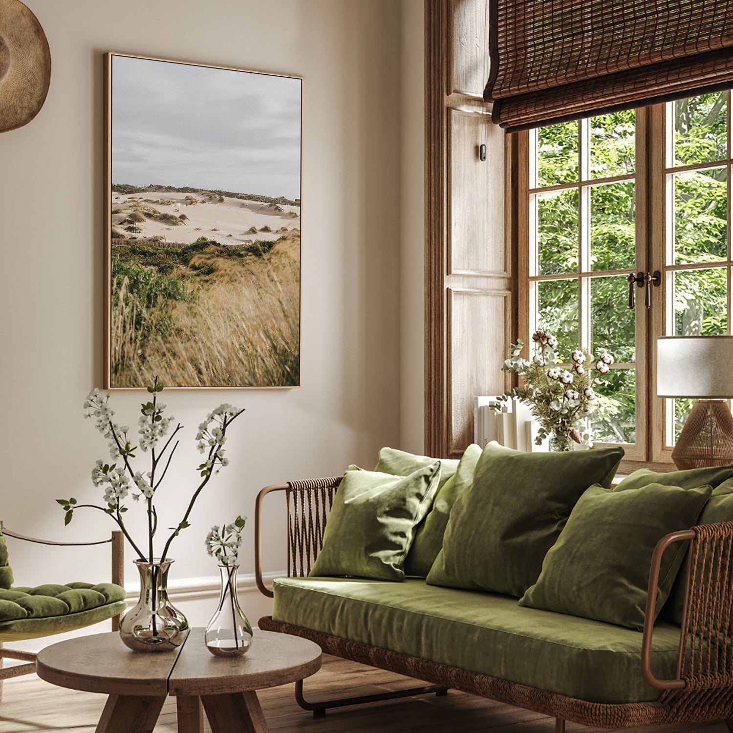wall-art-print-canvas-poster-framed-Pampas Grass, Style B , By Hello Twiggs-7