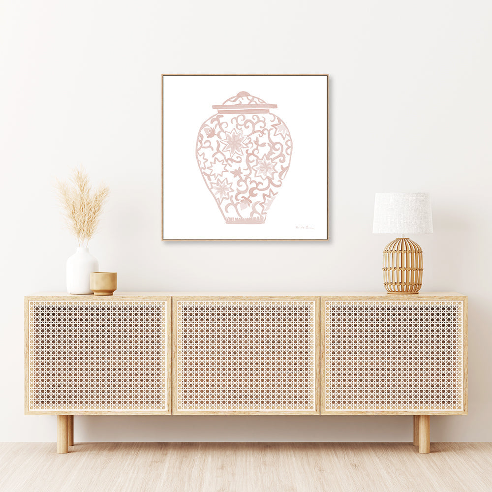 wall-art-print-canvas-poster-framed-Pastel Chinoiserie, Style A , By Farida Zaman-GIOIA-WALL-ART