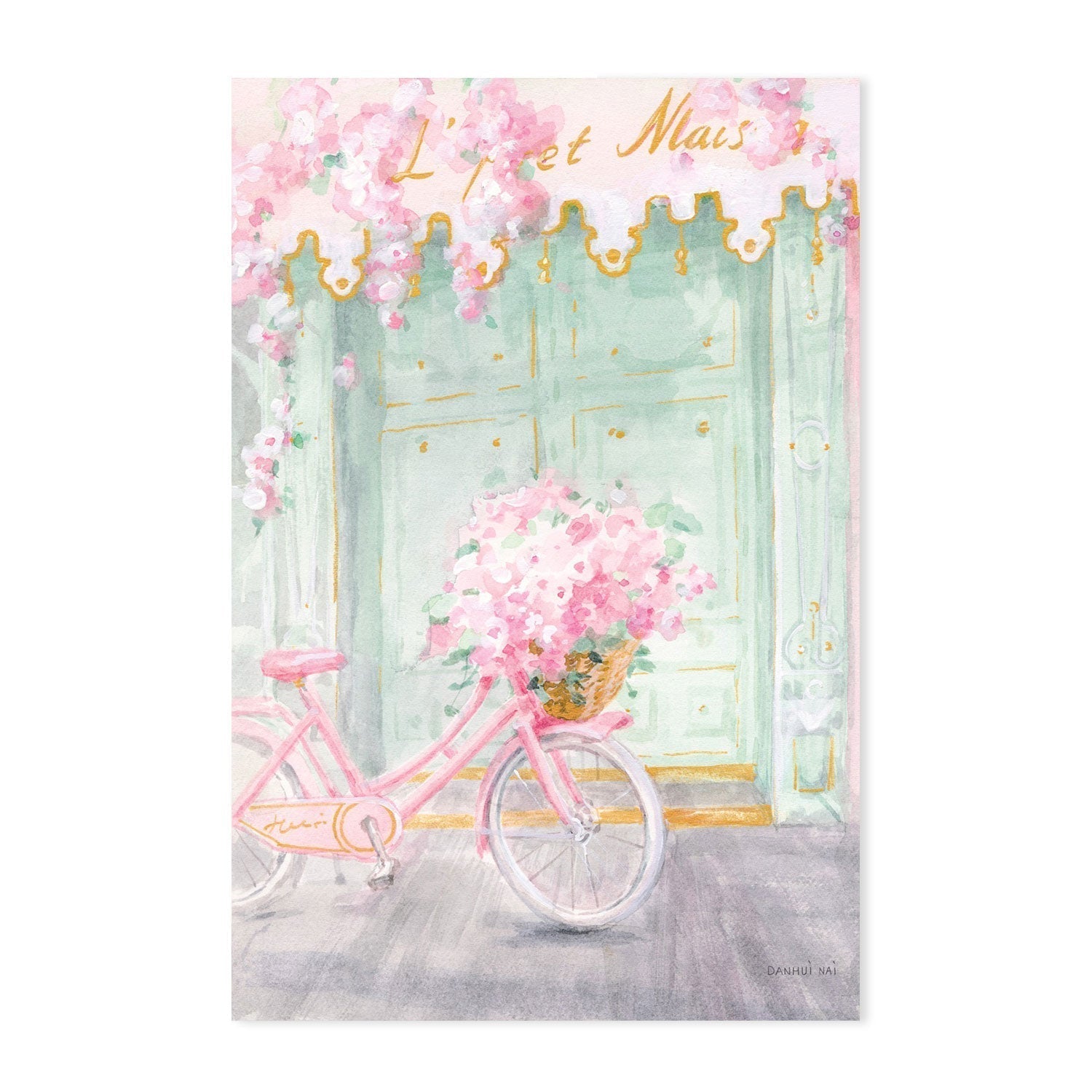 wall-art-print-canvas-poster-framed-Pastel Paris, Style F-by-Danhui Nai-Gioia Wall Art