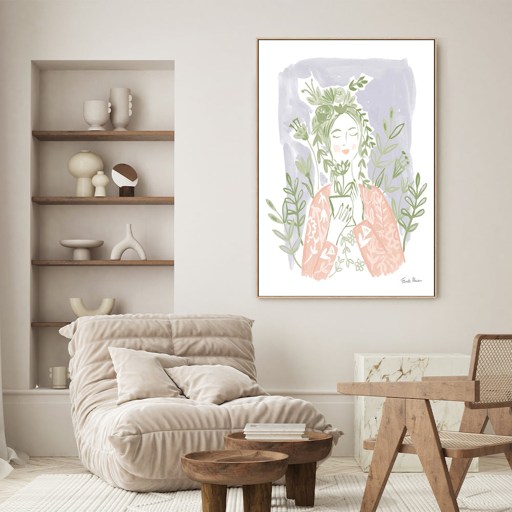 Pastel Plant Lady