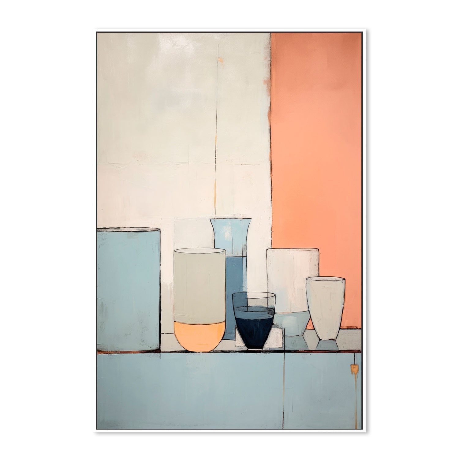 wall-art-print-canvas-poster-framed-Pastel Still Life , By Treechild-GIOIA-WALL-ART