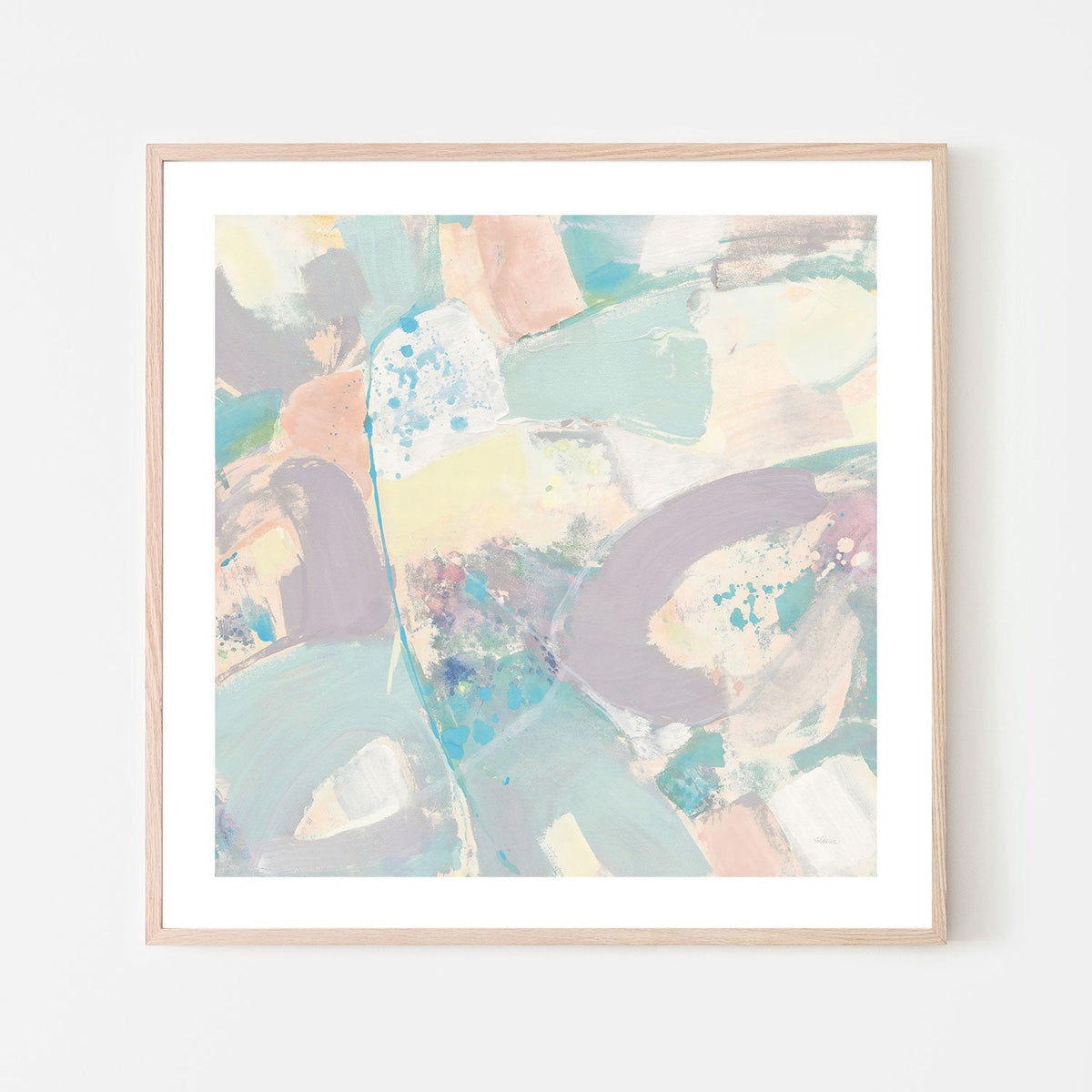 wall-art-print-canvas-poster-framed-Pastel Stone, Style B , By Albena Hristova-GIOIA-WALL-ART