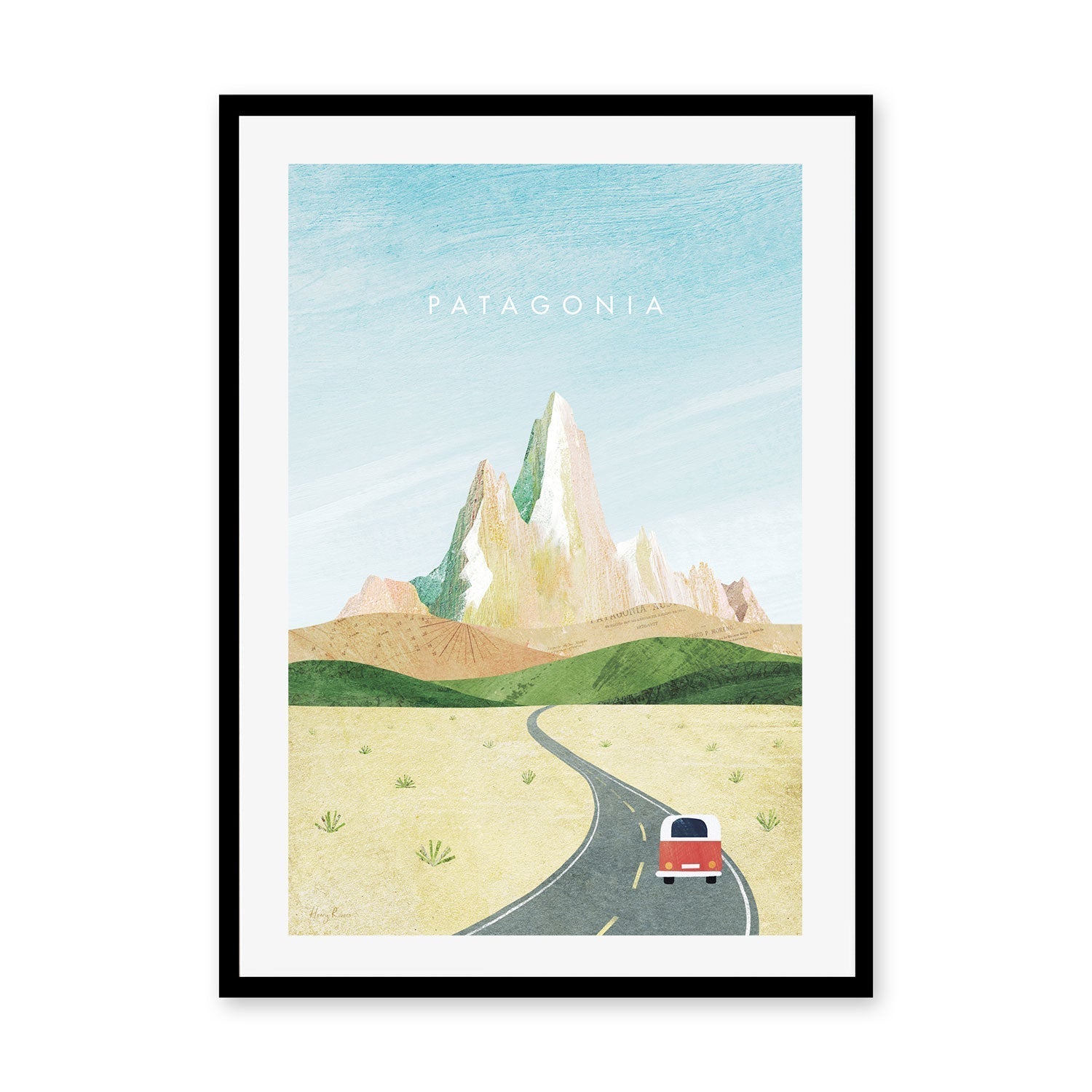 wall-art-print-canvas-poster-framed-Patagonia , By Henry Rivers-GIOIA-WALL-ART