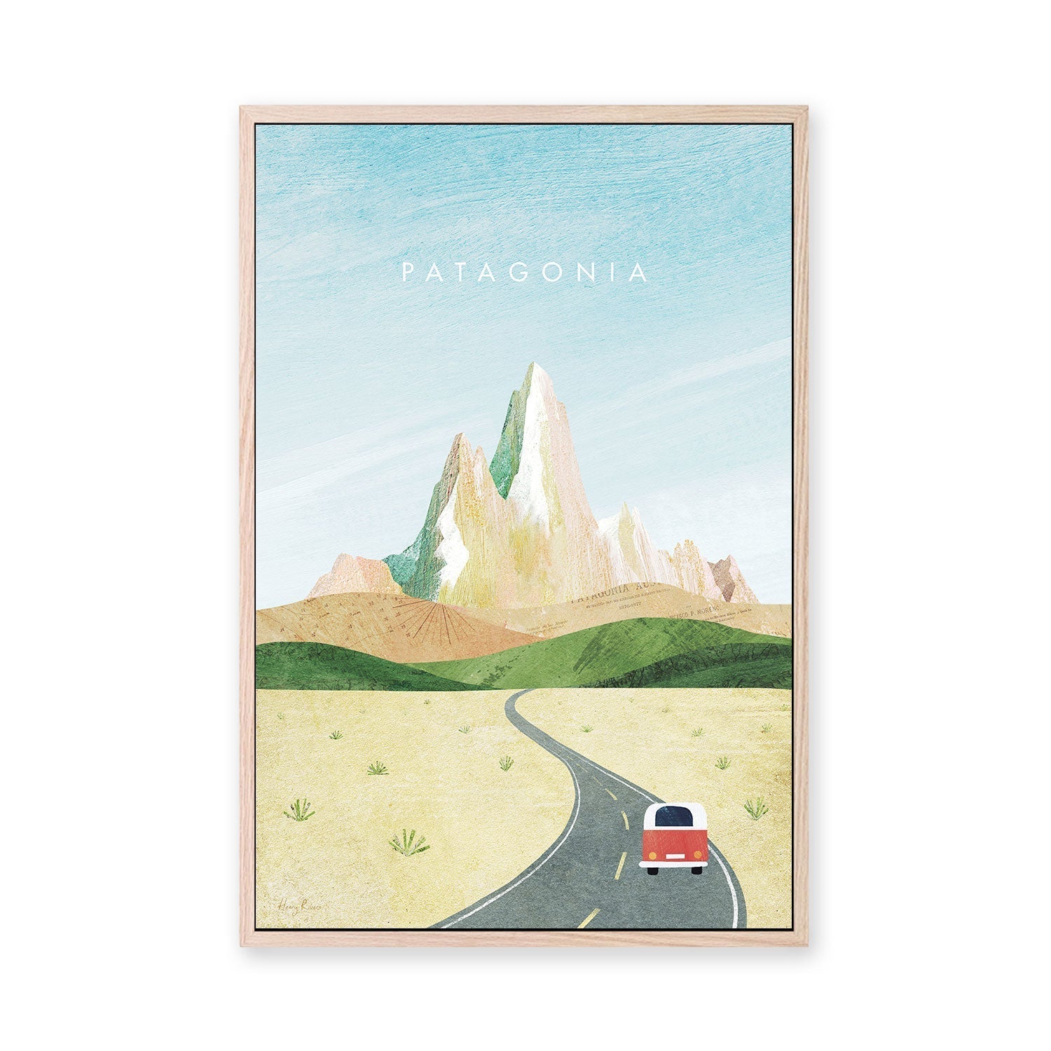 wall-art-print-canvas-poster-framed-Patagonia , By Henry Rivers-GIOIA-WALL-ART