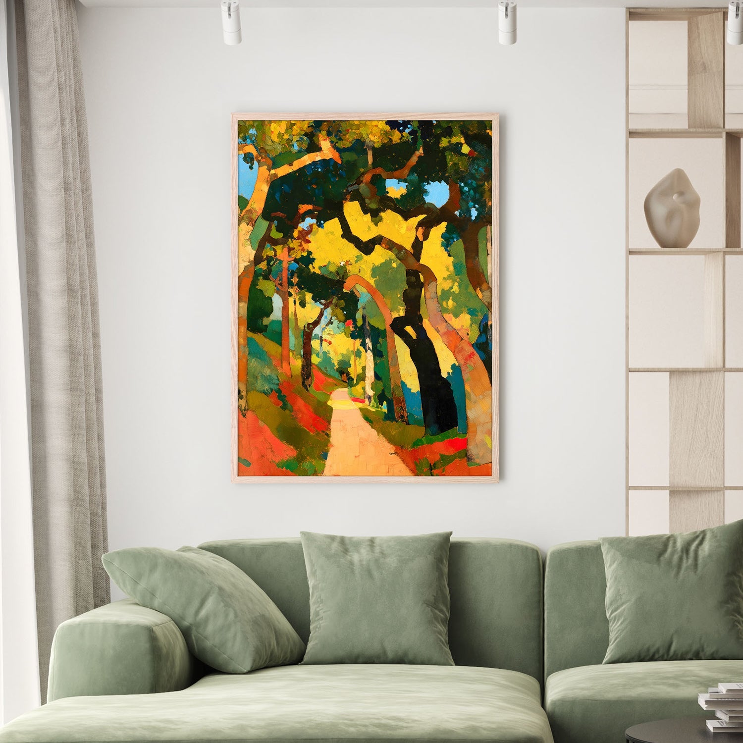 wall-art-print-canvas-poster-framed-Path of Serenity-2