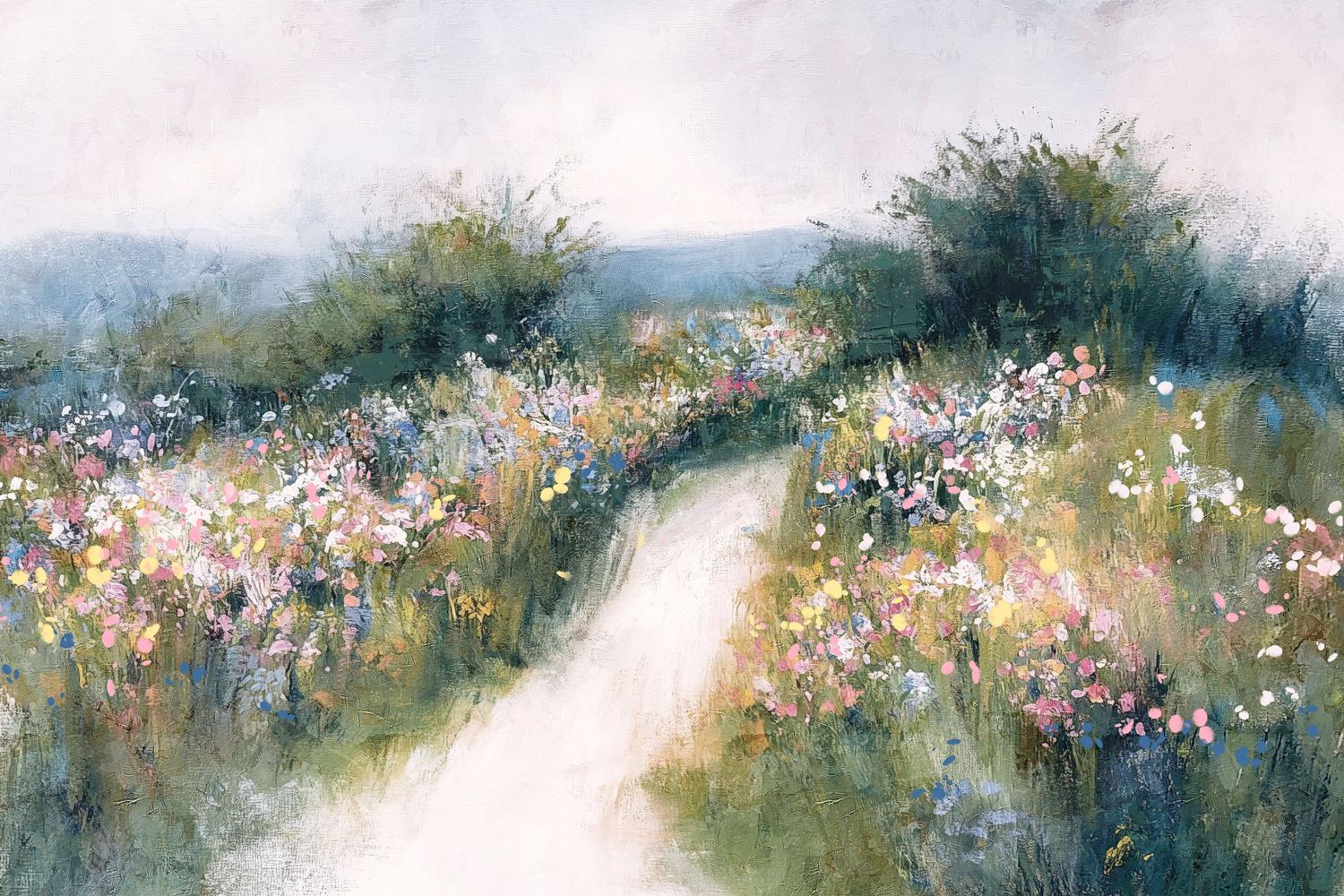 wall-art-print-canvas-poster-framed-Pathway, Style A-1
