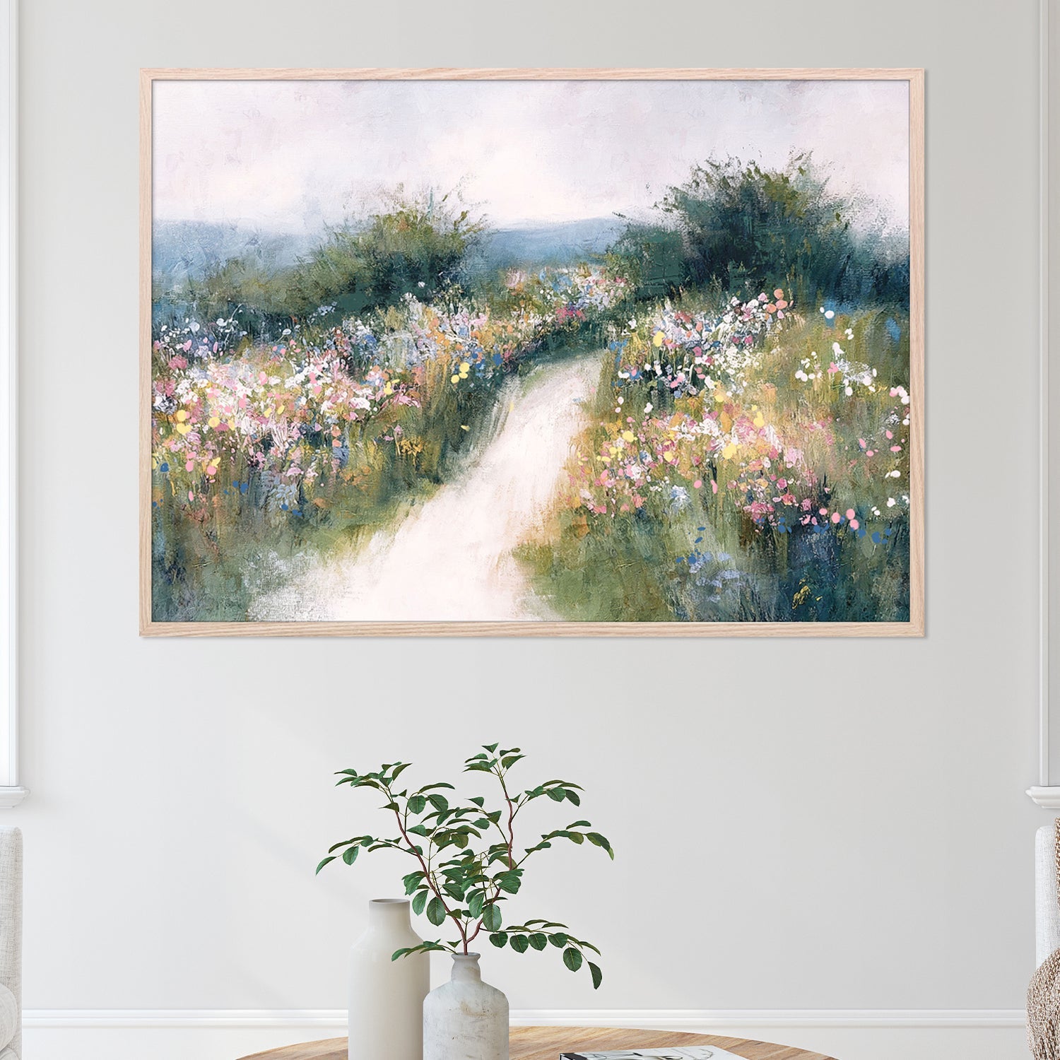 wall-art-print-canvas-poster-framed-Pathway, Style A-7