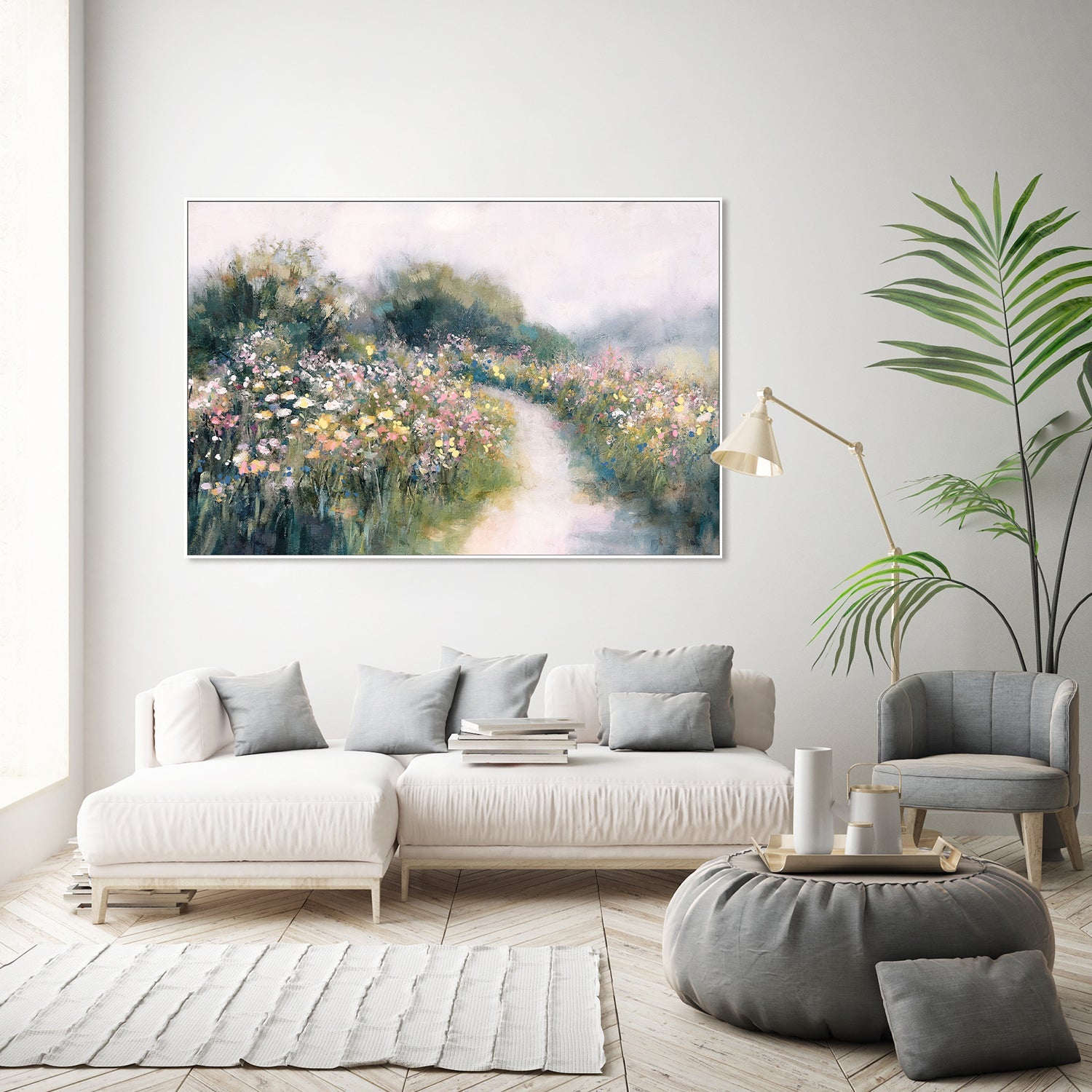 wall-art-print-canvas-poster-framed-Pathway, Style B-9