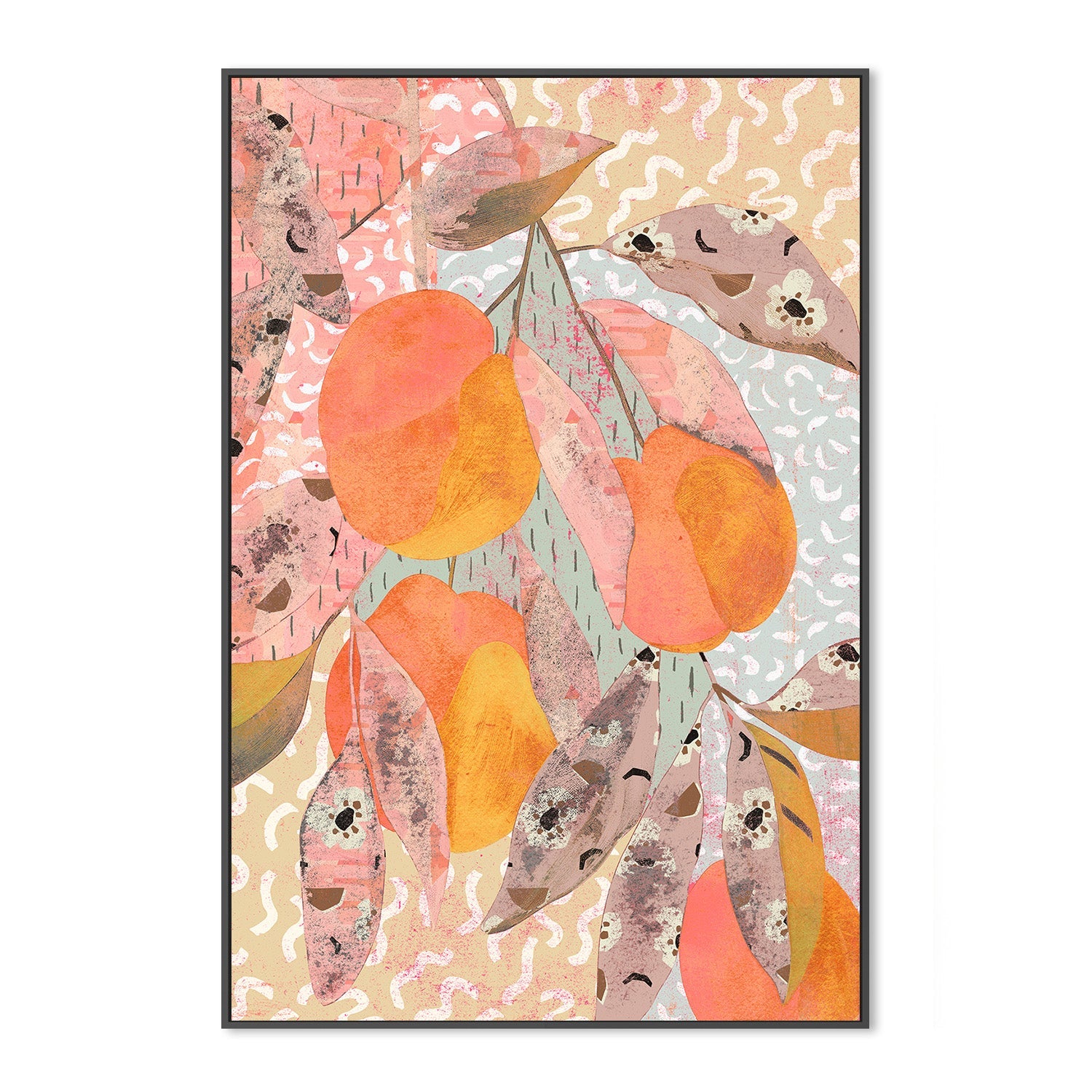 wall-art-print-canvas-poster-framed-Pattern Play, Style M-3
