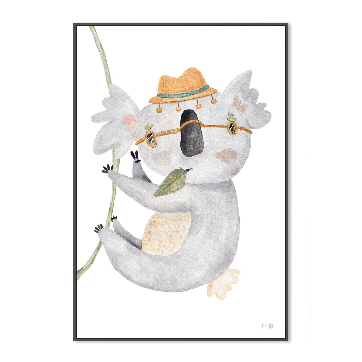 wall-art-print-canvas-poster-framed-Peace Dude Koala , By Pip and Phee-3