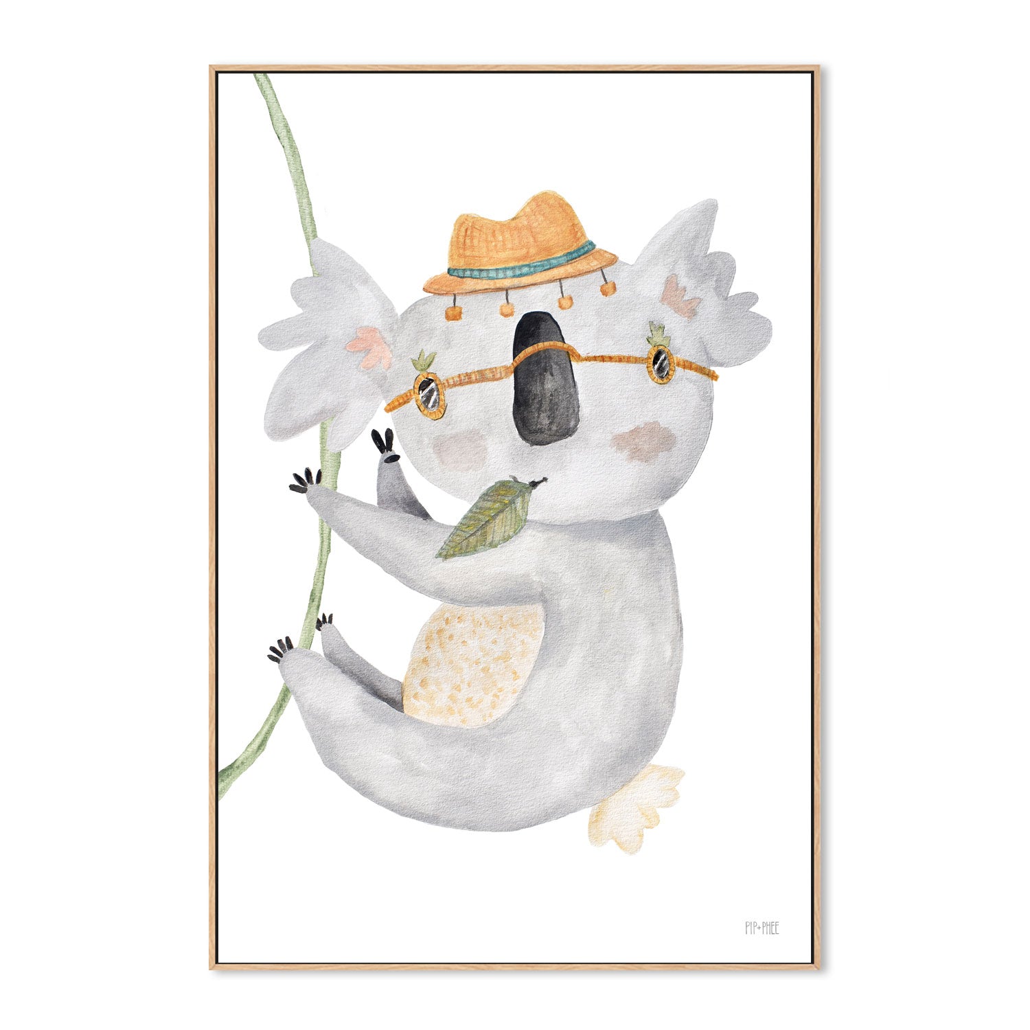 wall-art-print-canvas-poster-framed-Peace Dude Koala , By Pip and Phee-4