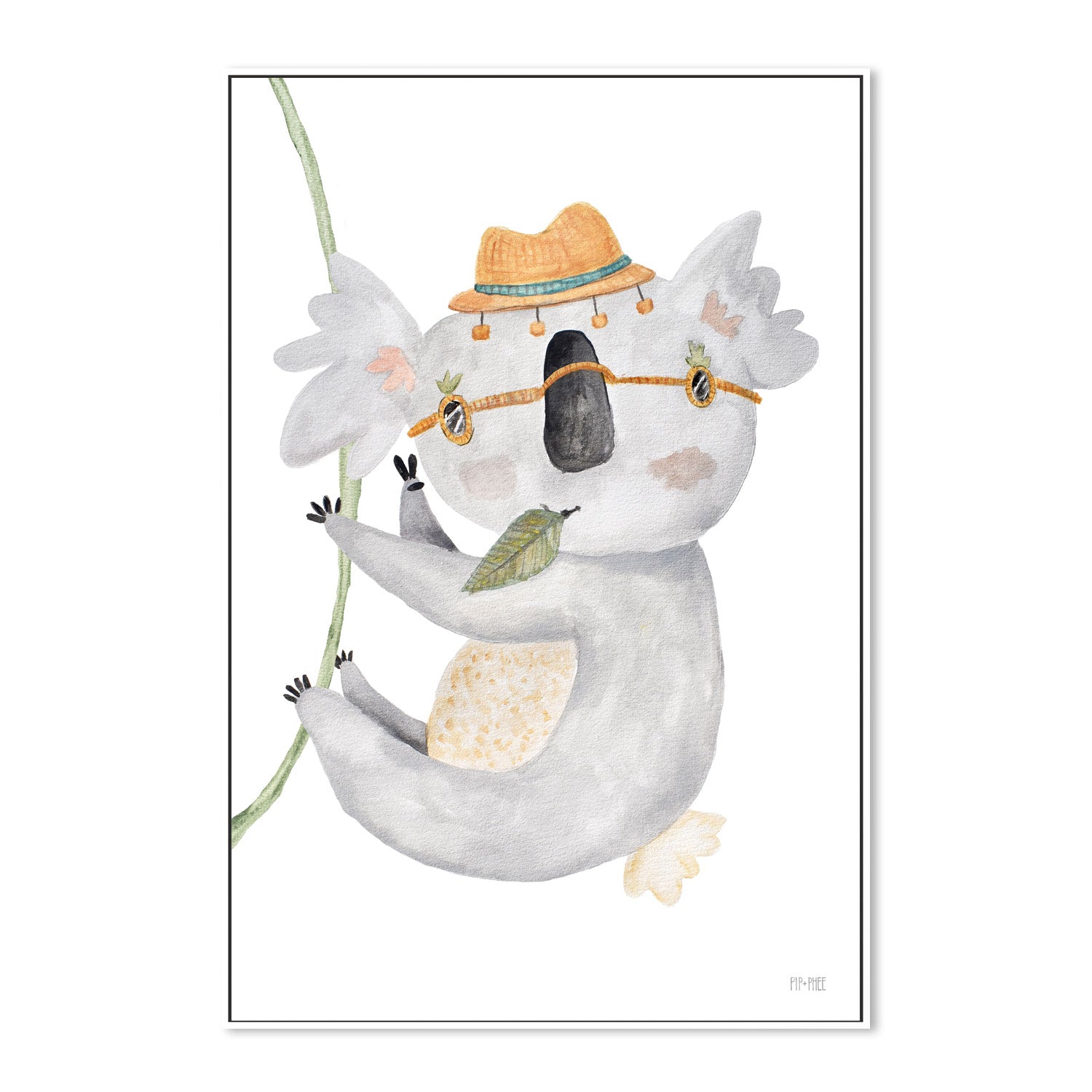 wall-art-print-canvas-poster-framed-Peace Dude Koala , By Pip and Phee-5